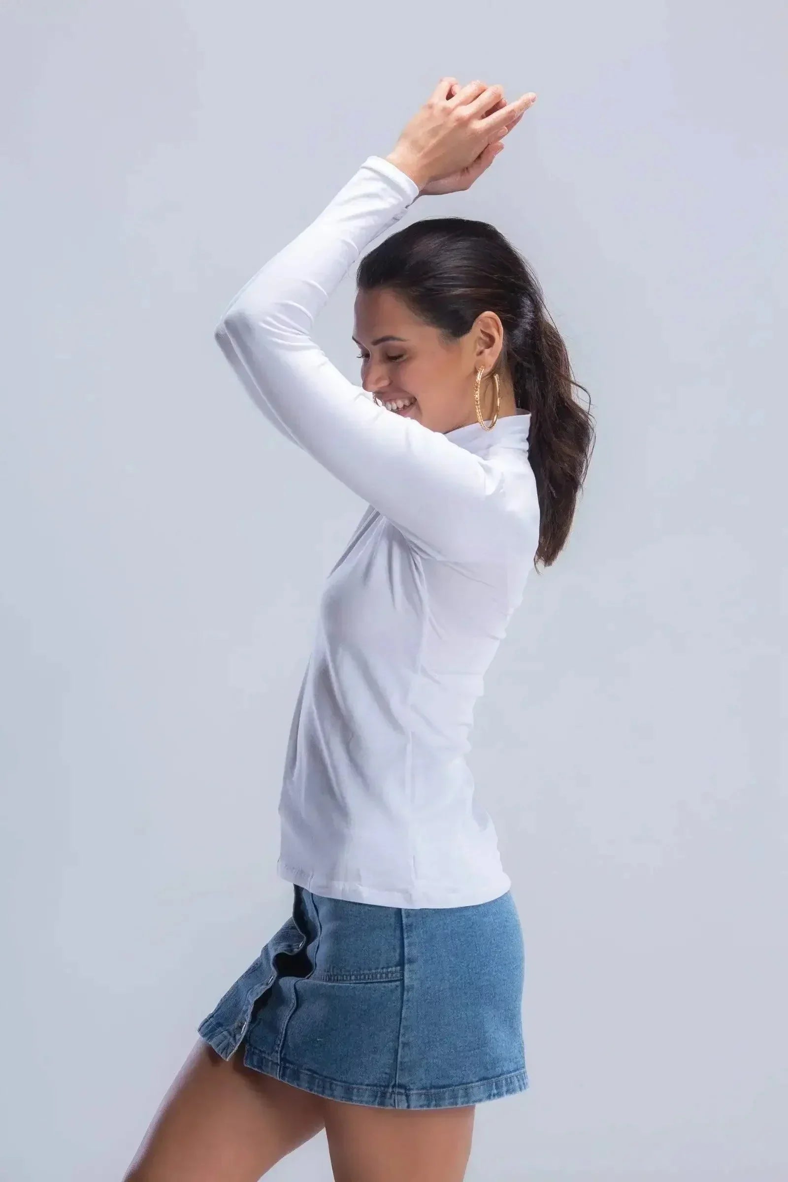 Carina - High Neck Slip on Top 2