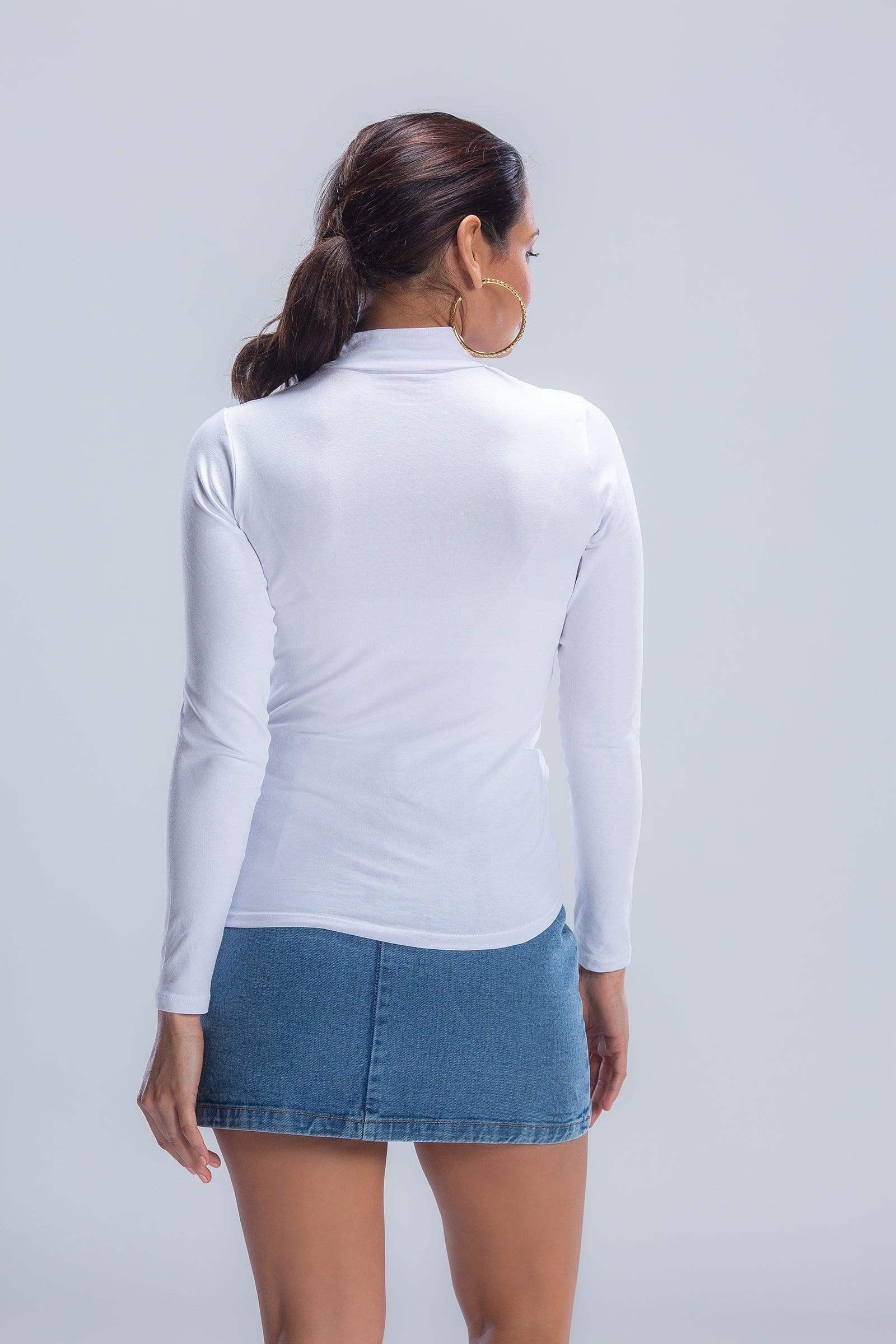 Carina - High Neck Slip on Top 3