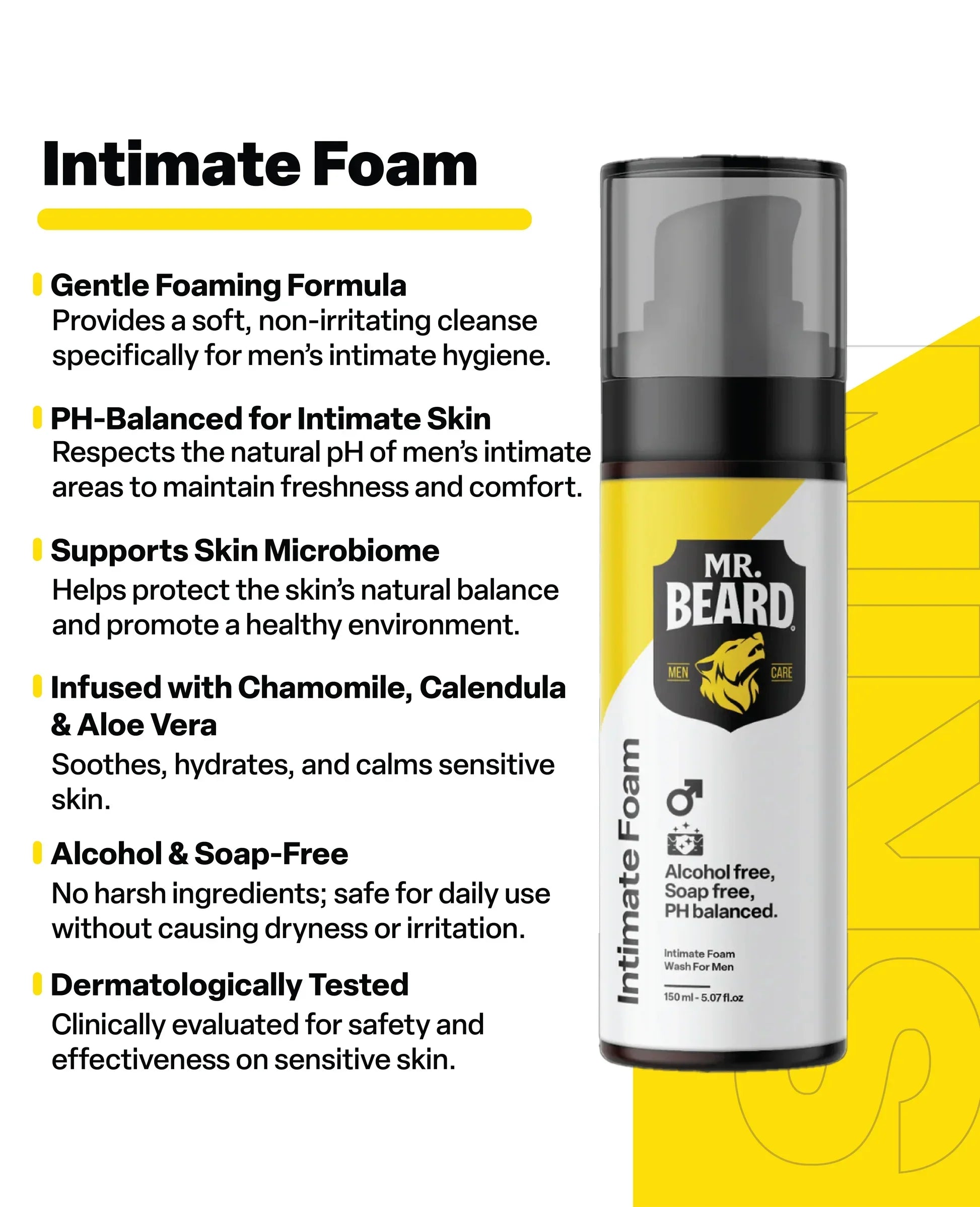 Mr.Beard - Intimate Foam - 150ml 3