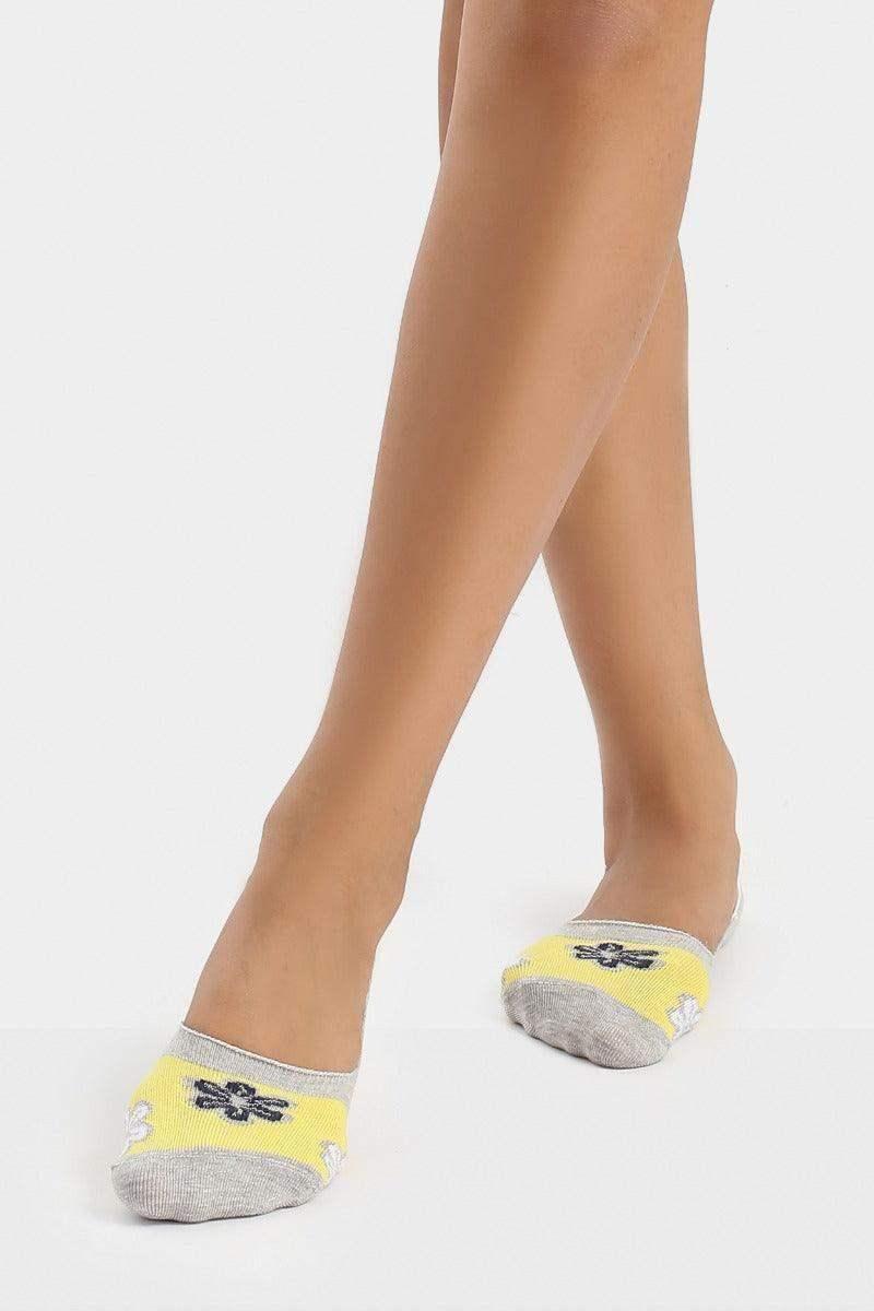 Carina - Invisible Cotton Socks 3 Pairs 1