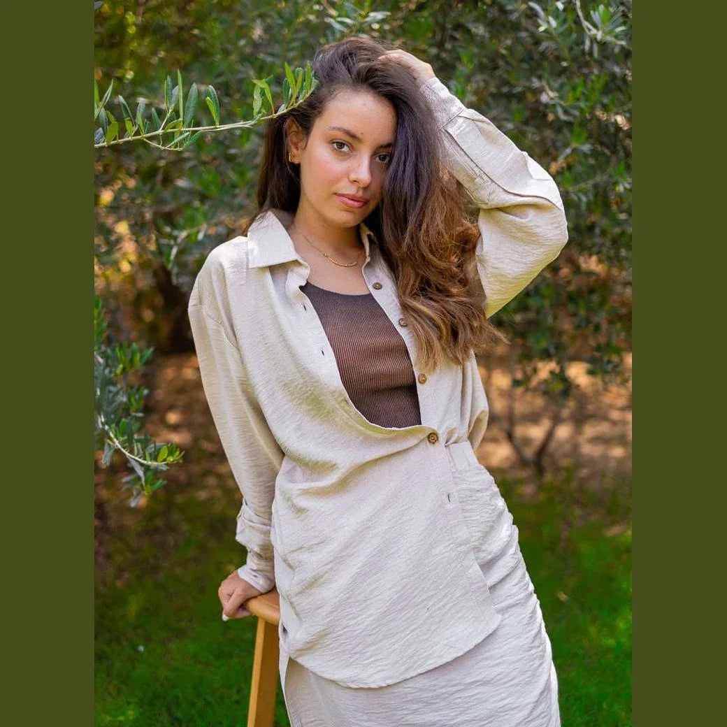 Kanza - Long Sleeves Chemise 7