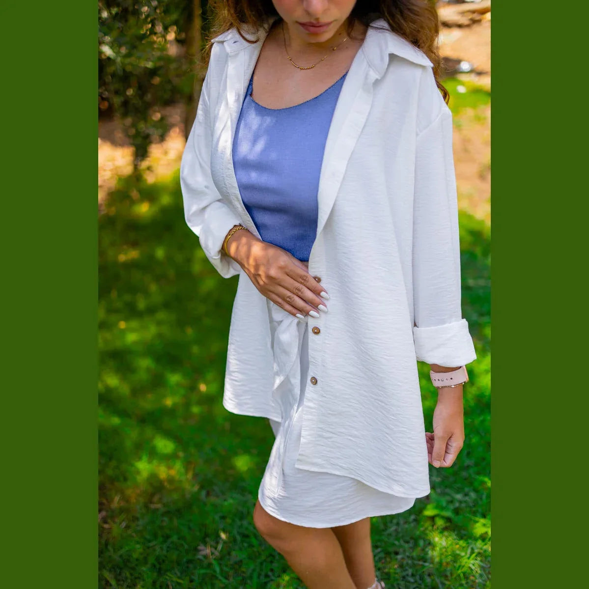 Kanza - Long Sleeves Chemise 9