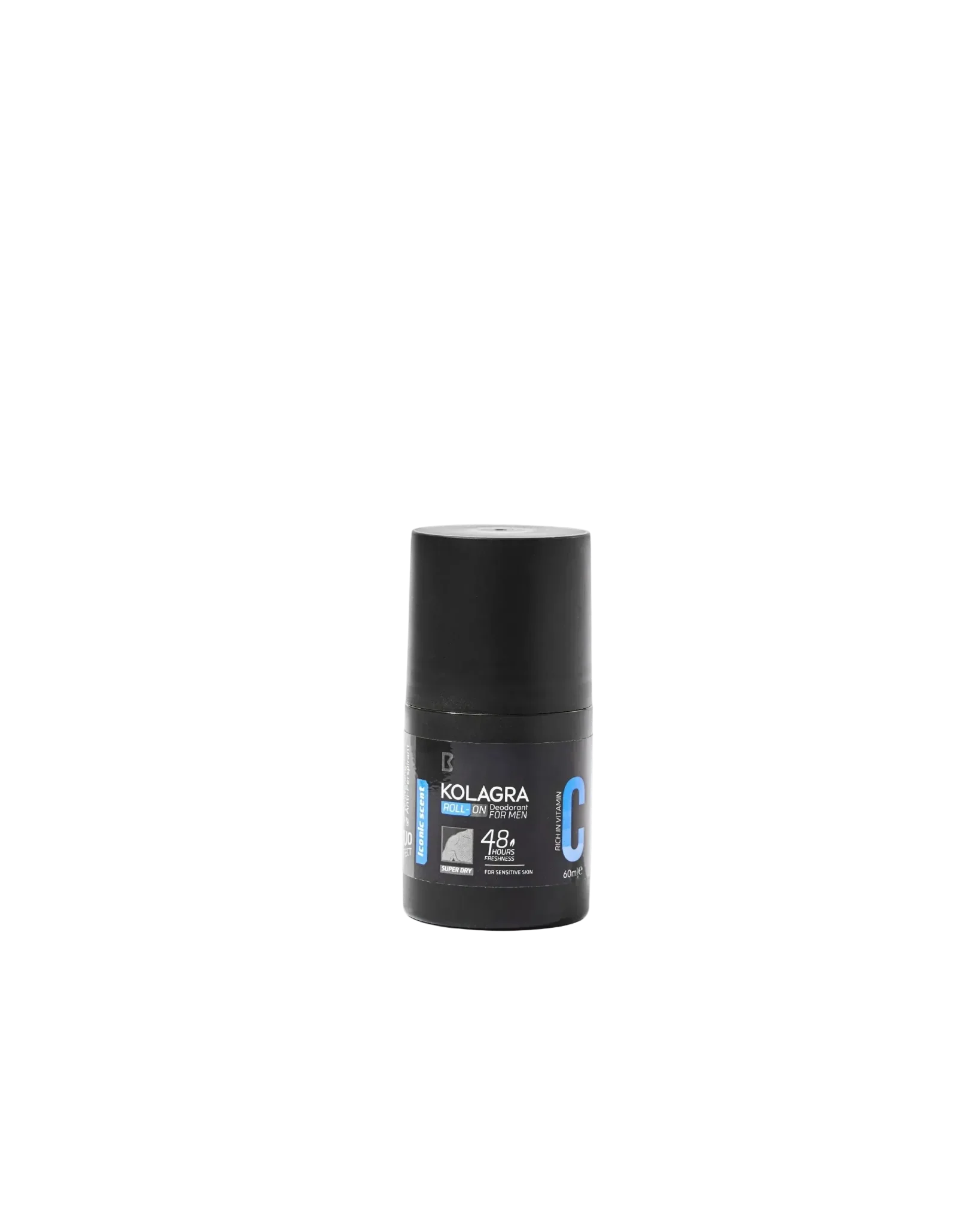 Biostream - Kolagra MulticolorSuper Dry 48H Men's Roll-On Deodorant Iconic Scent 1