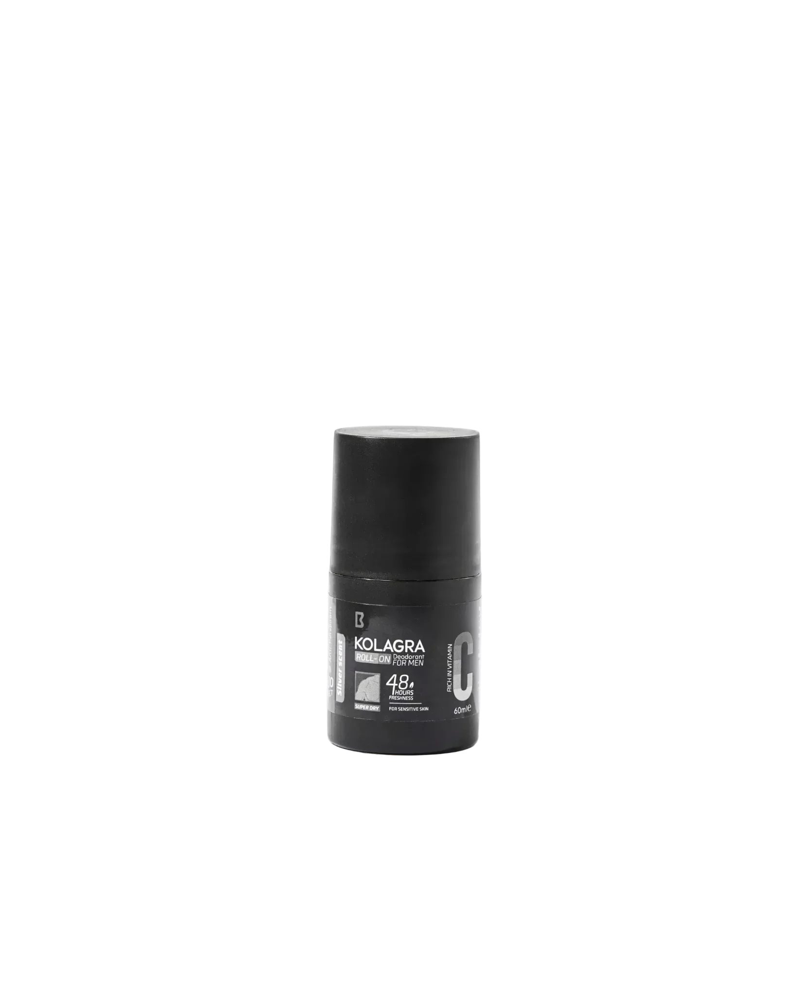 Biostream - Kolagra MulticolorSuper Dry 48H Men's Roll-On Deodorant Silver Scent 1