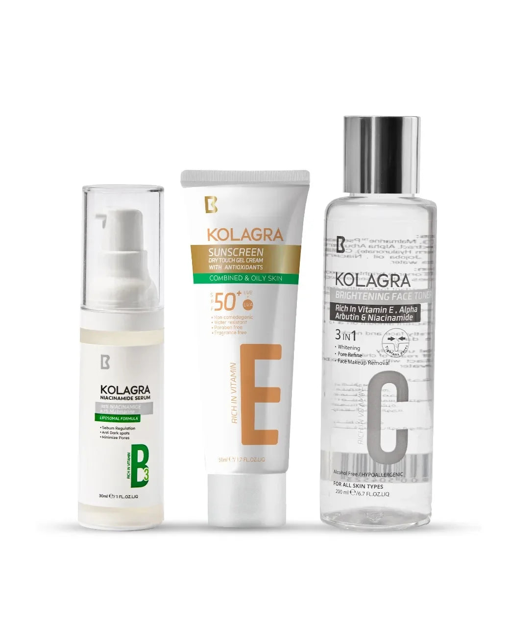 Biostream - Kolagra Routine For Combined & Oily skin 1