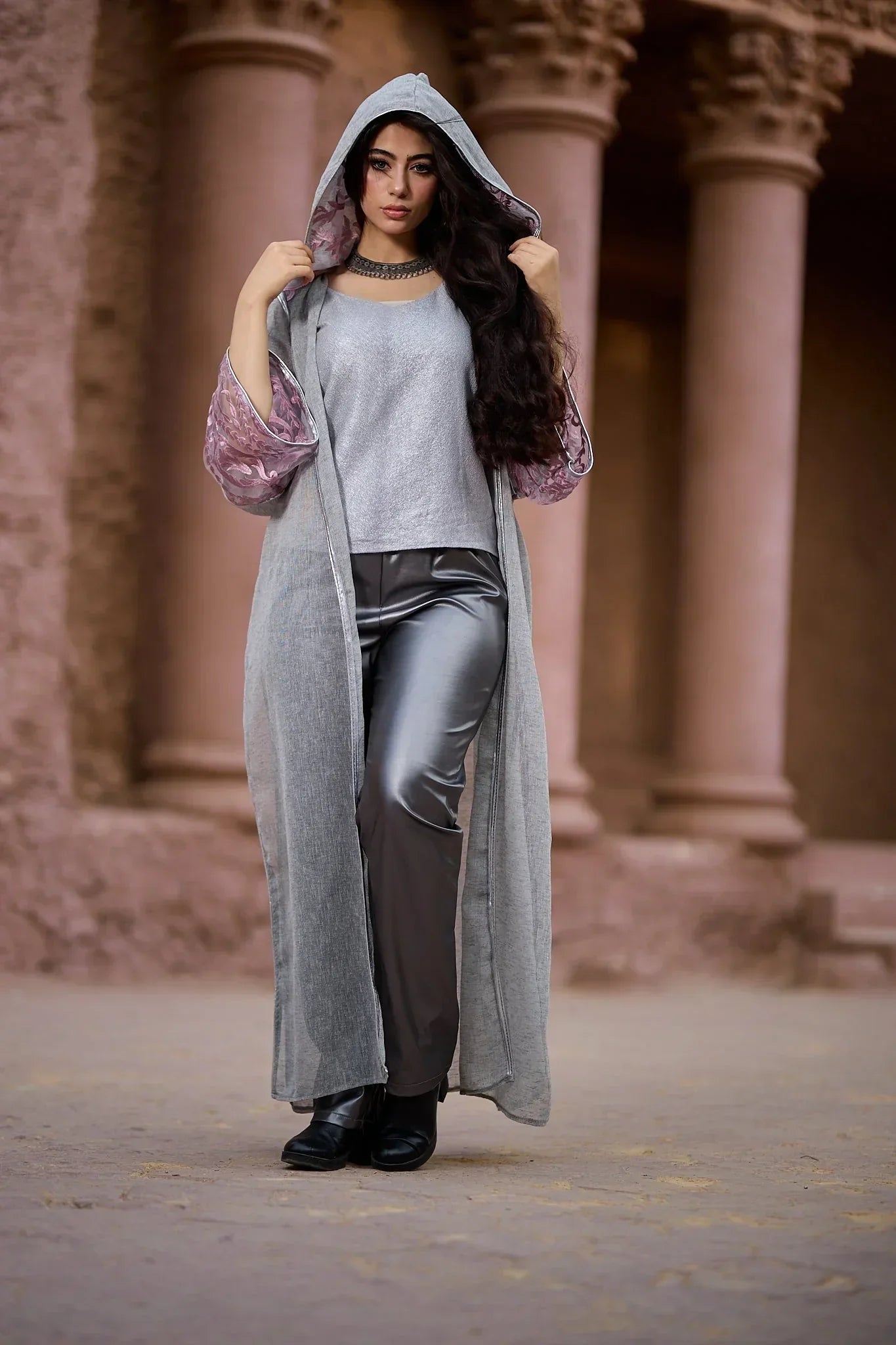 Lilac kimono - Dress Code - Babazzaro