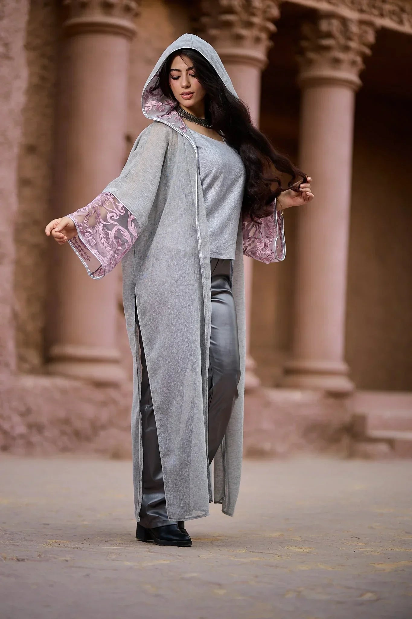 Lilac kimono - Dress Code - Babazzaro