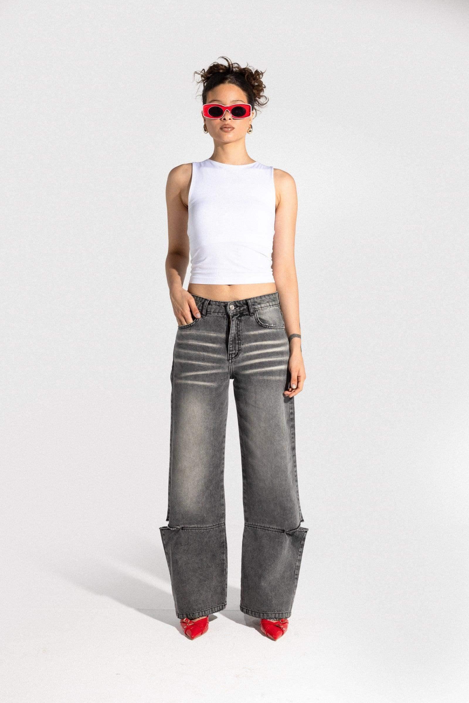 Carina - Low Slit - Jeans 2