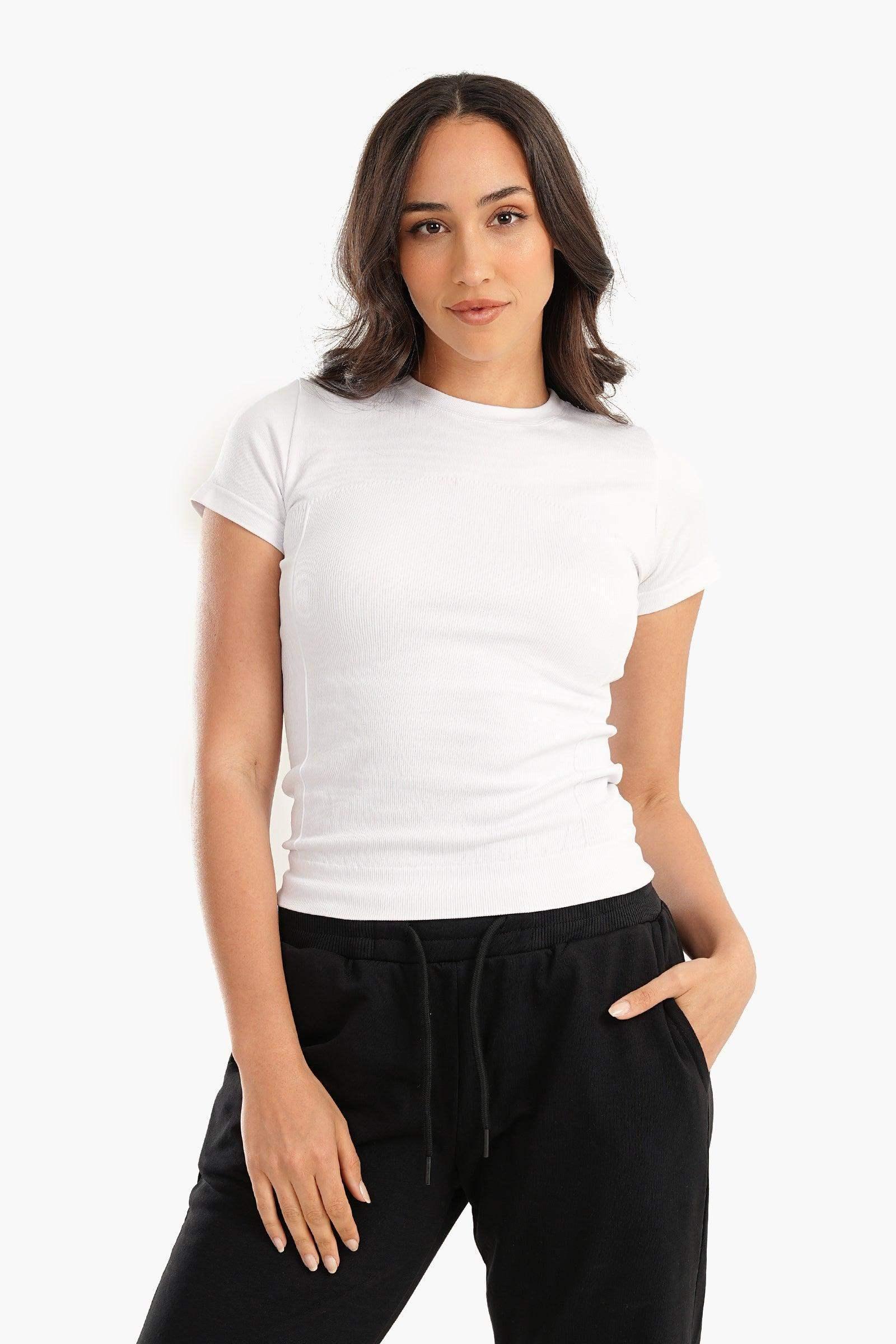 Carina - Microfiber Short Sleeves Top 1