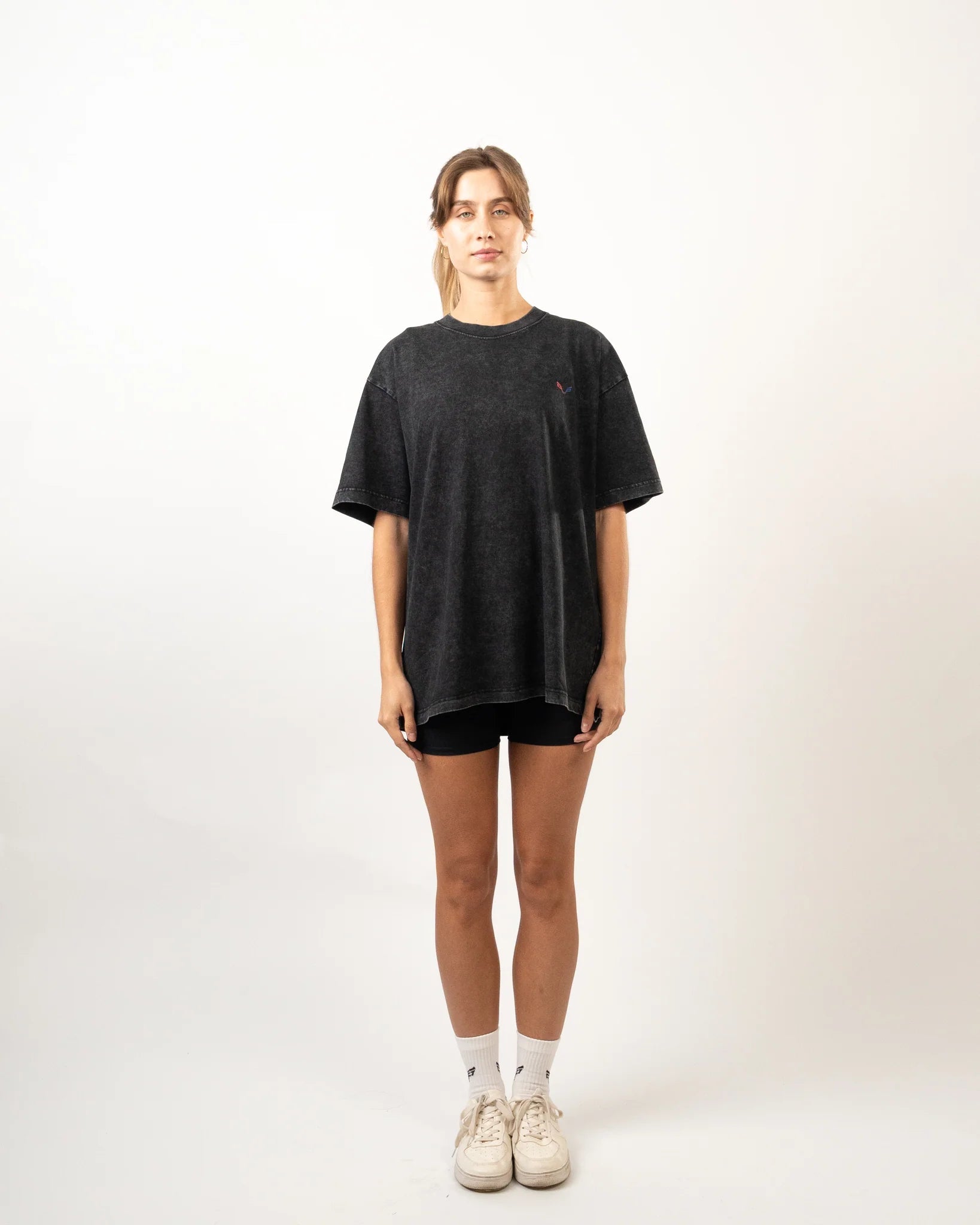 Neon Wolf Design Oversized T-Shirt Women - Bfeerce - Babazzaro