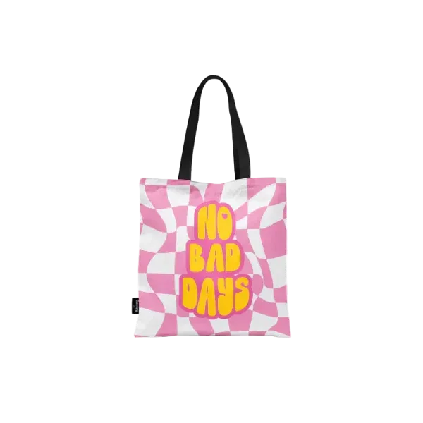 Covery - Pink no bad days Totebag 1