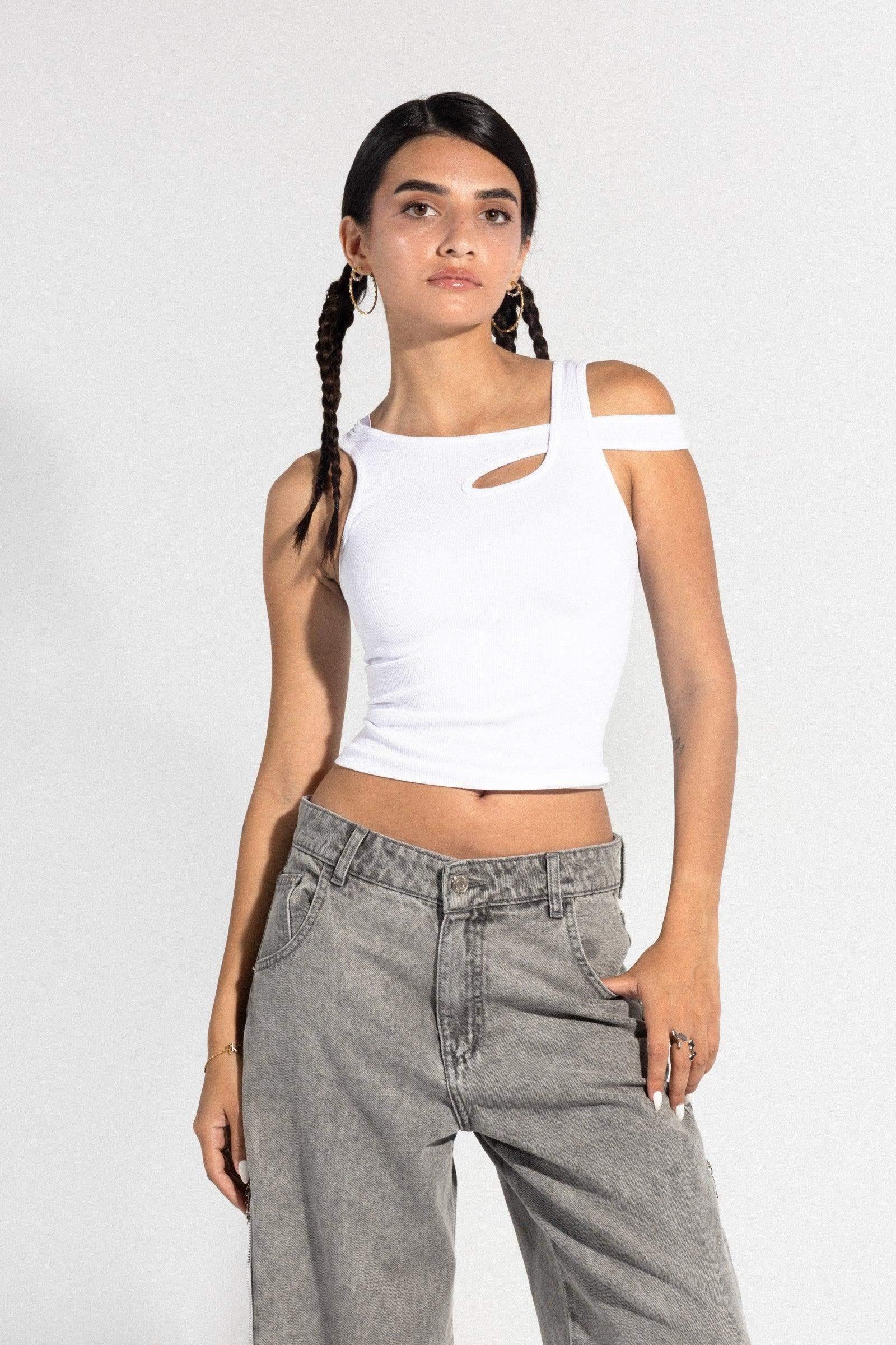 Carina - One Strap - White 1