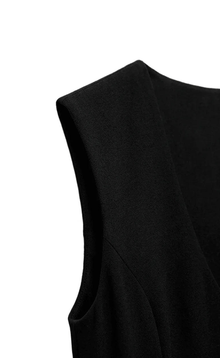 Open - Back Midi Dress - Clue - Babazzaro