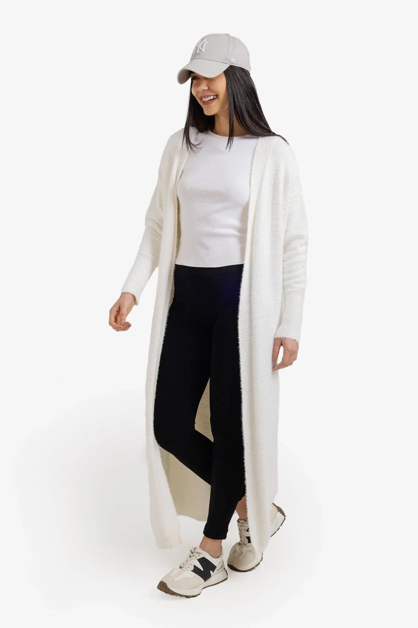 Open - Front Midi Cardigan - Clue - Babazzaro