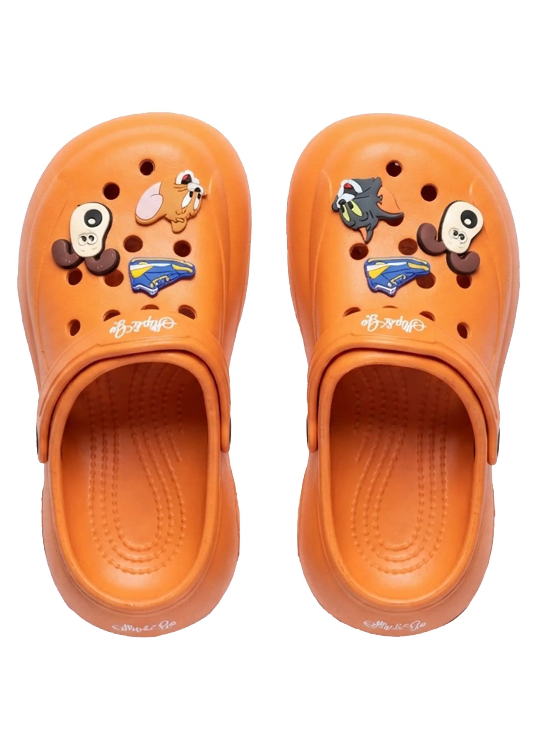 Toon Clogs -Orange - Slip&Go 1