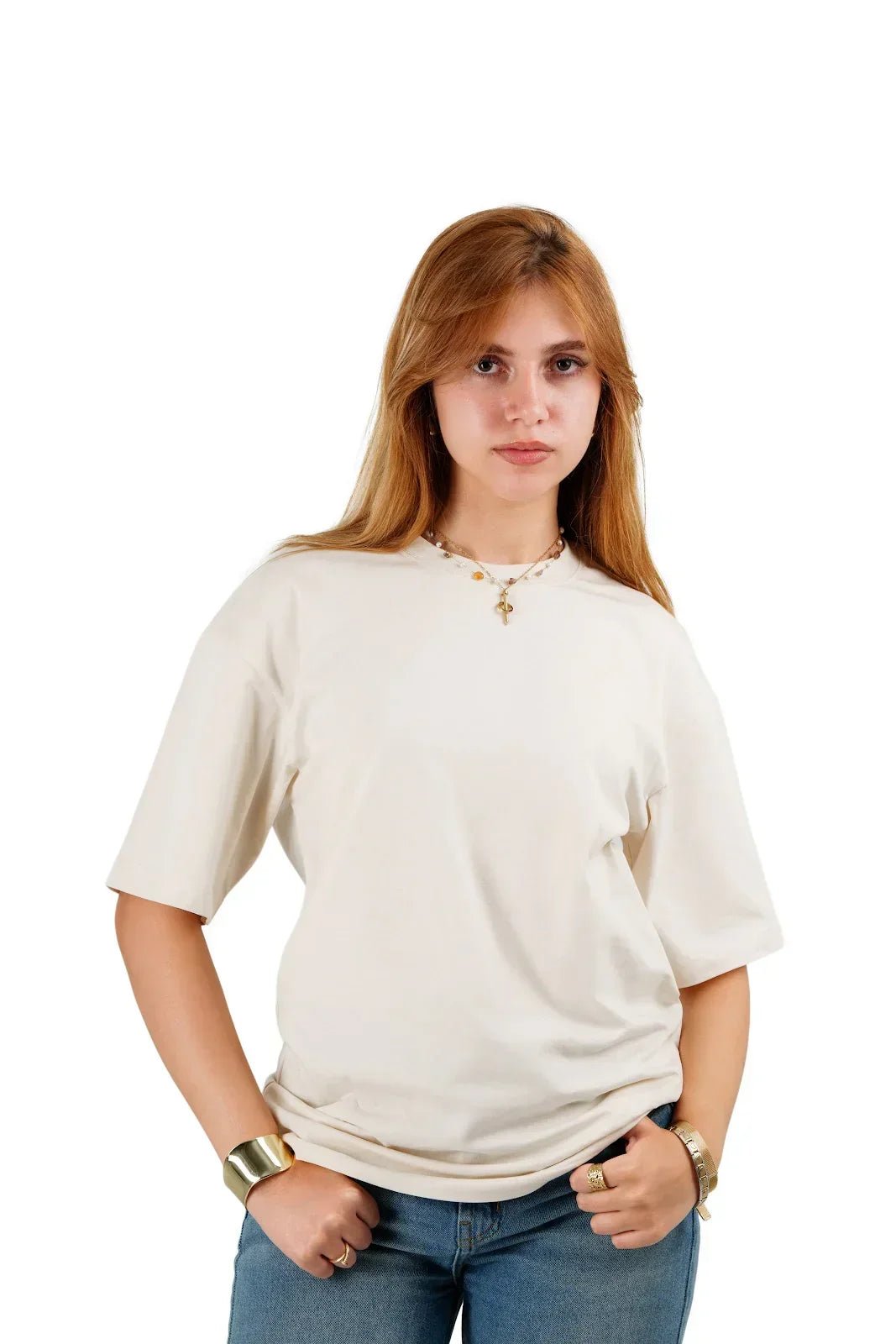 Oversize T-Shirt off white - Plein De Vie - Babazzaro