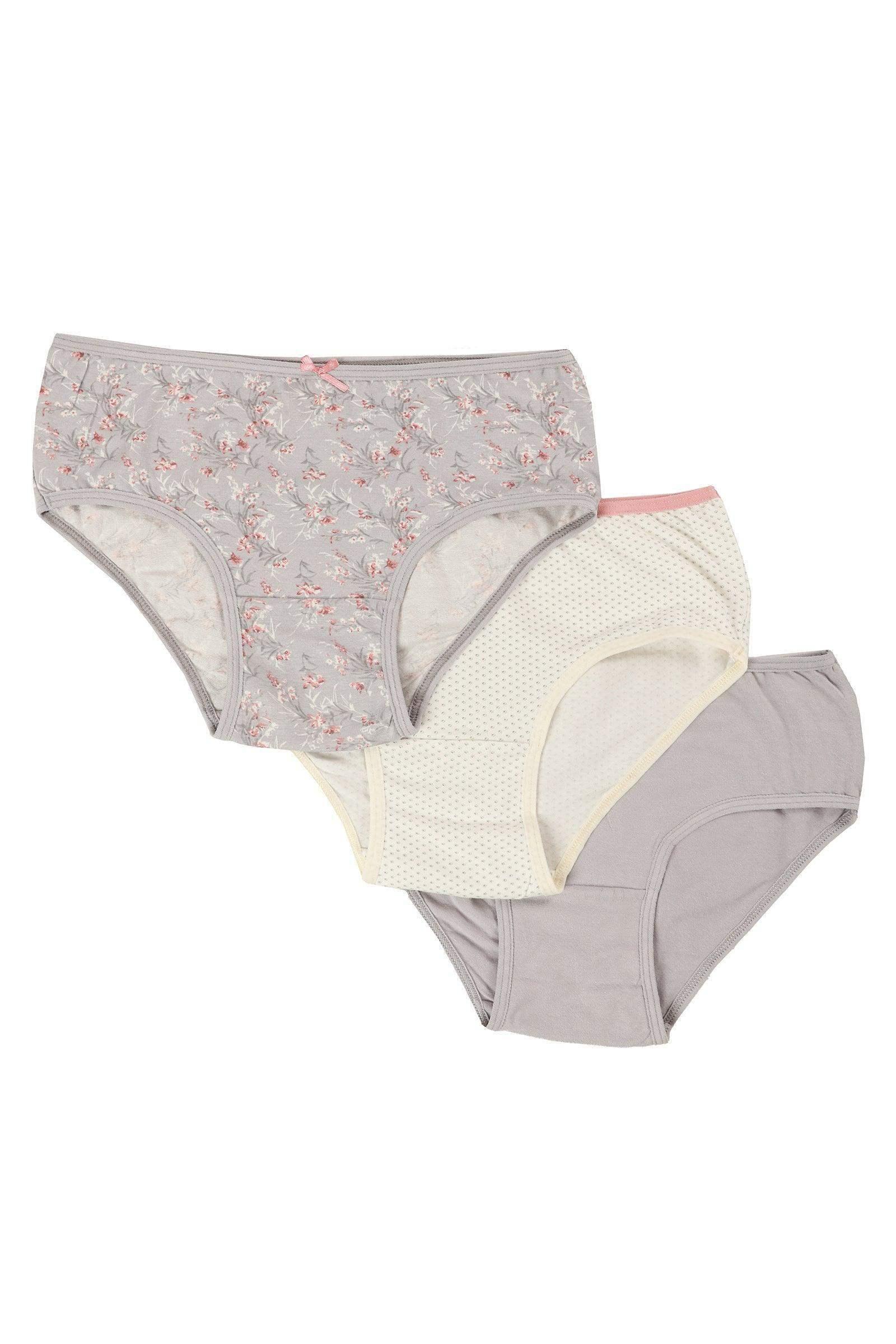 Carina - Pack of 3 Colored Brief Panties 1