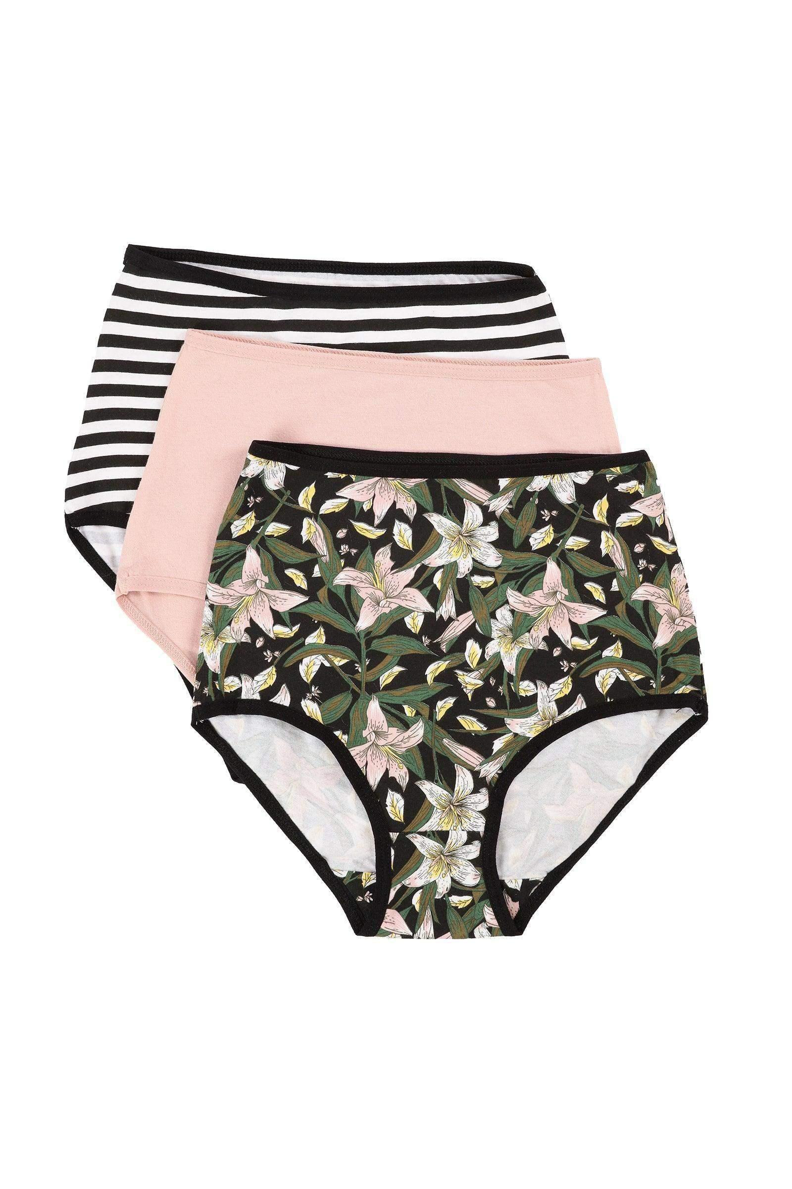 Carina - Pack of 3 Colored Full Brief 1