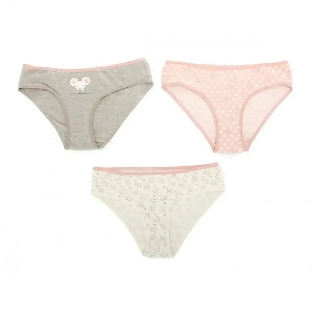 Carina - Pack of 3 Cotton Bikini Panties 3