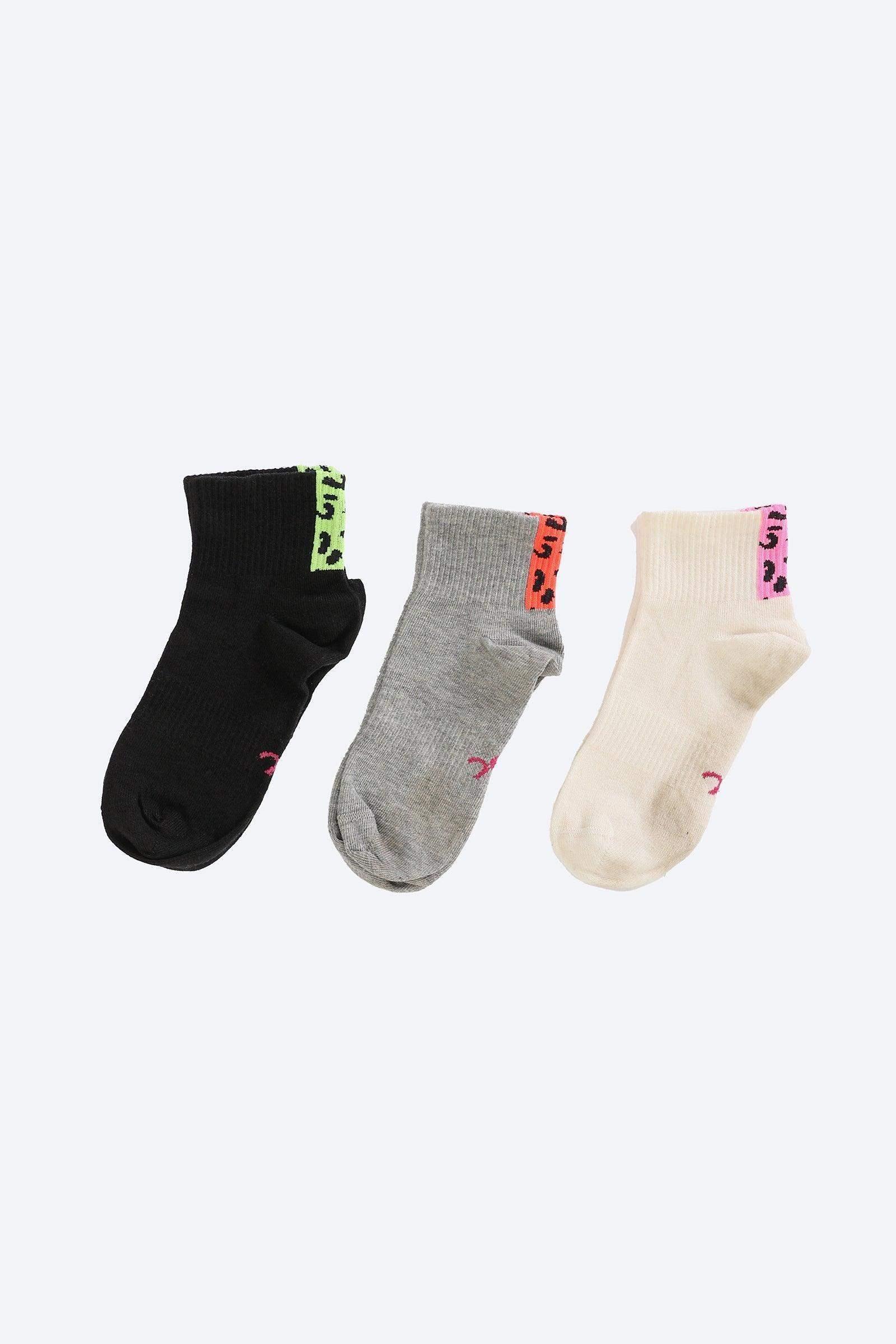 Carina - Pack of 3 Cotton Socks 3