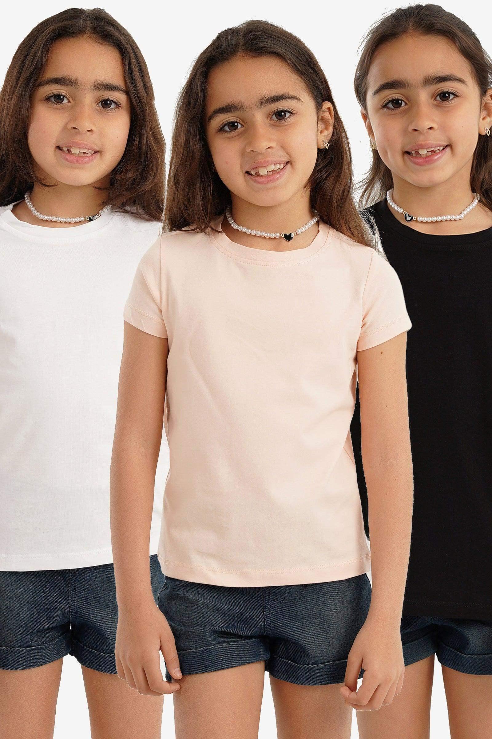 Carina - Pack of 3 Girly Short Sleeves Top 11