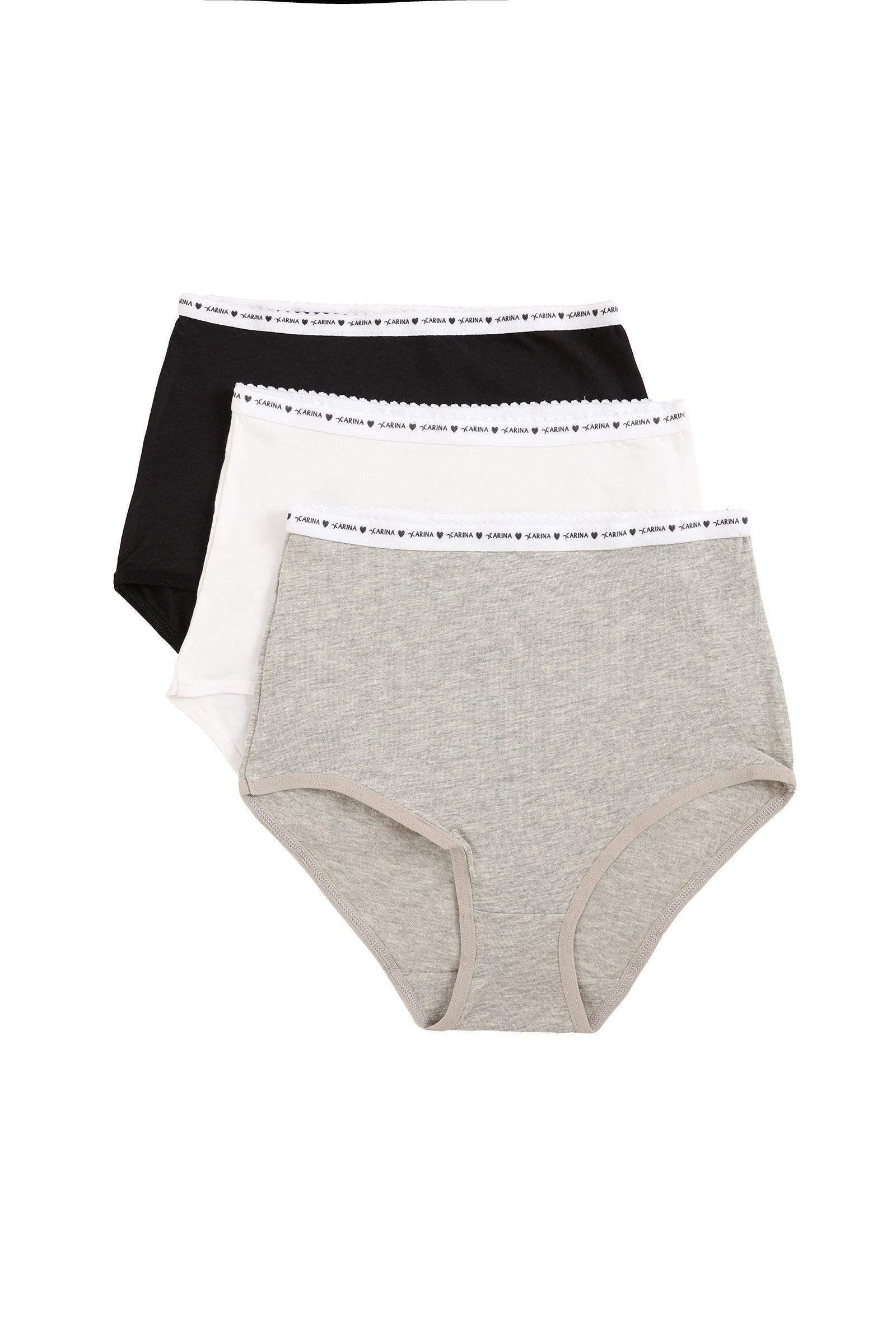 Carina - Pack of 3 Plain Full Brief 1