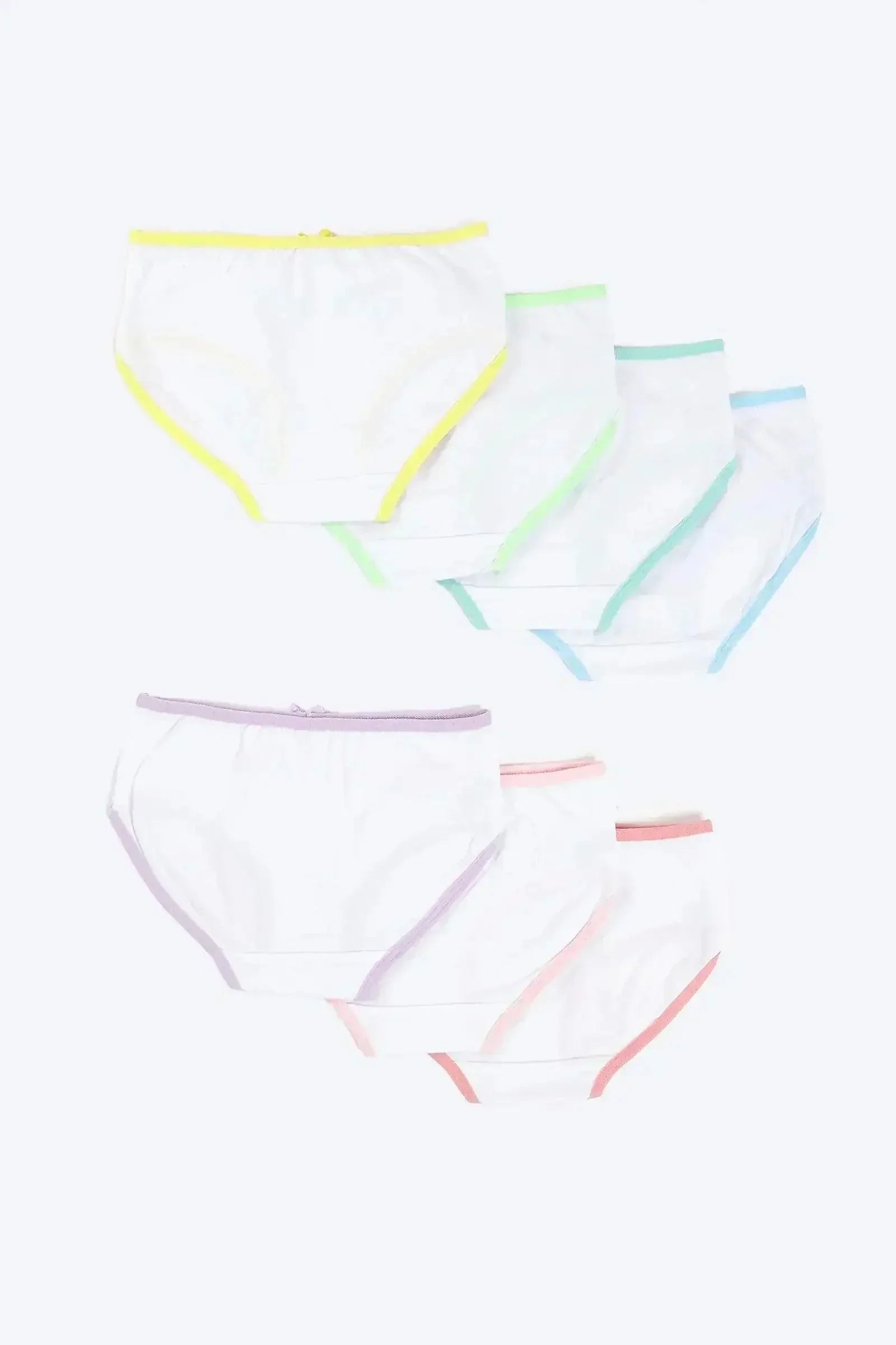 Carina - Pack of 7 Girly Brief Panties 1