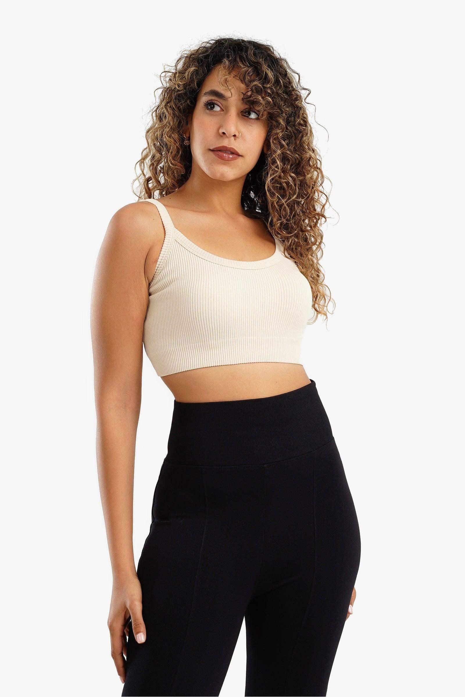 Carina - Plunge Neck Crop Top 3
