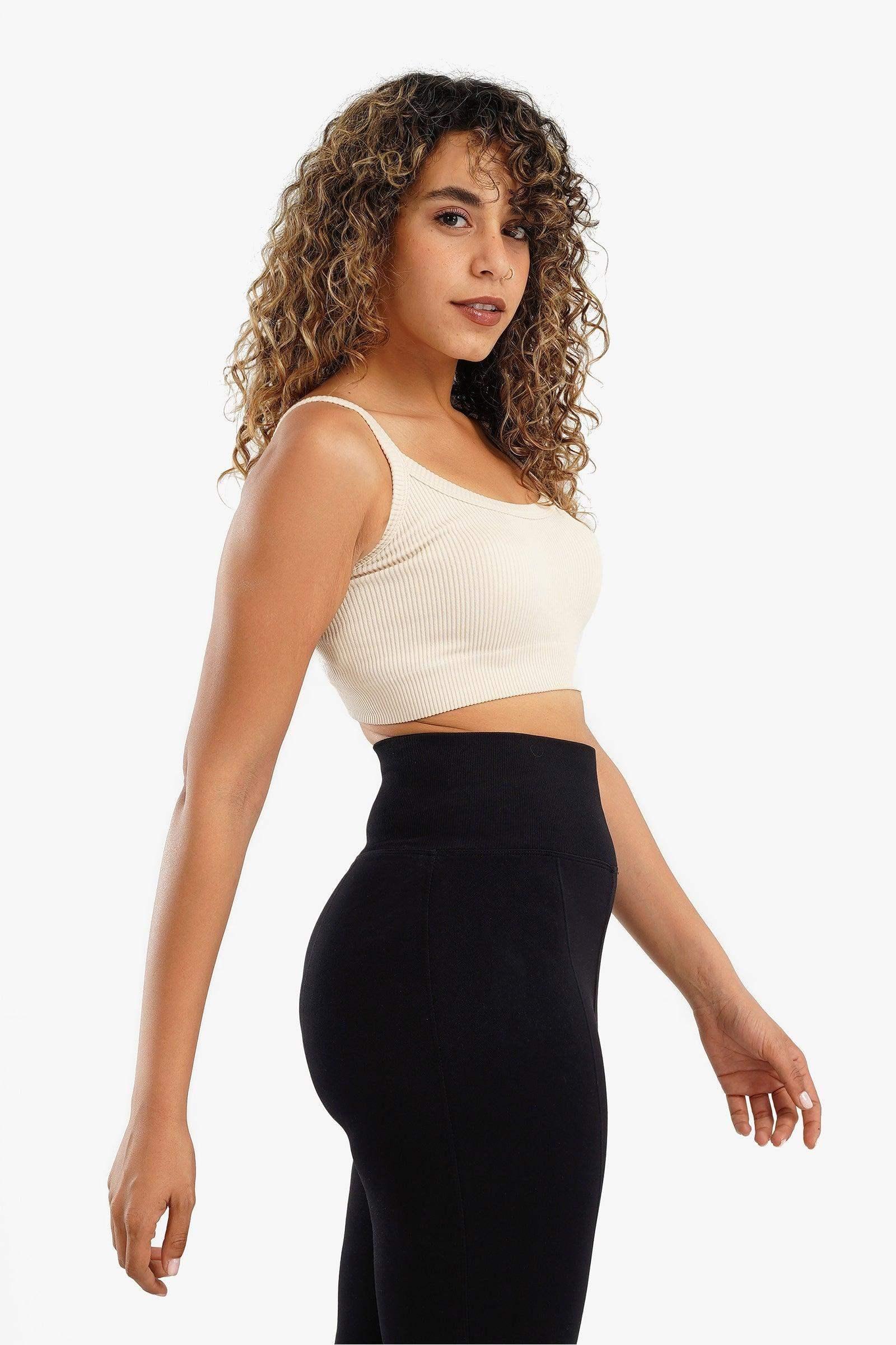 Carina - Plunge Neck Crop Top 1