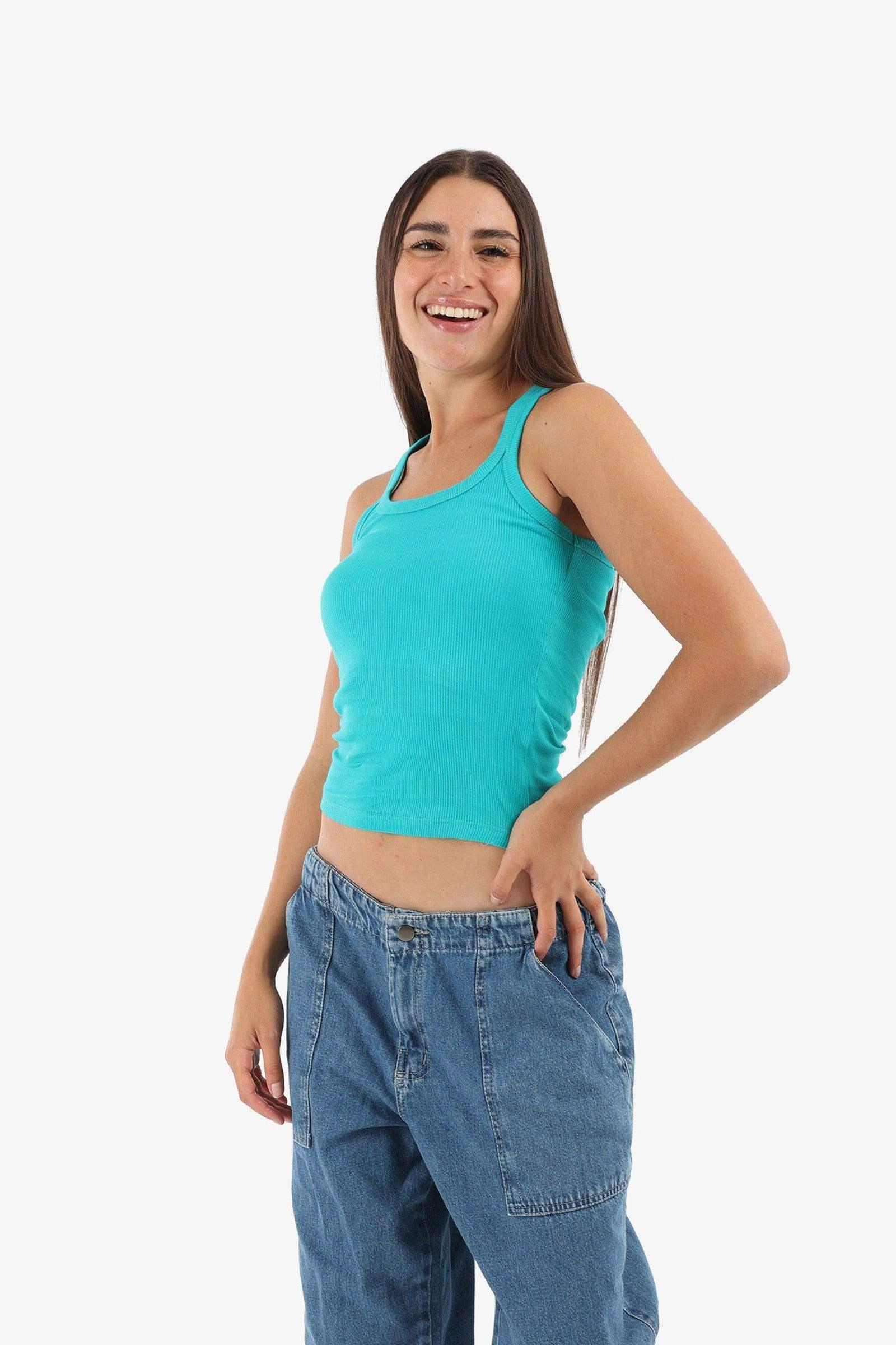 Carina - Plunge Round Neck Top 3
