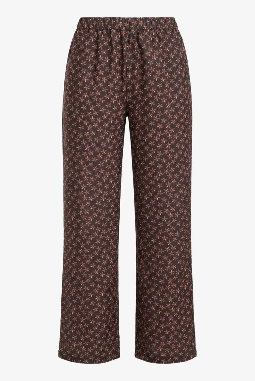 Printed Wide - Leg Pants - Carina - Babazzaro