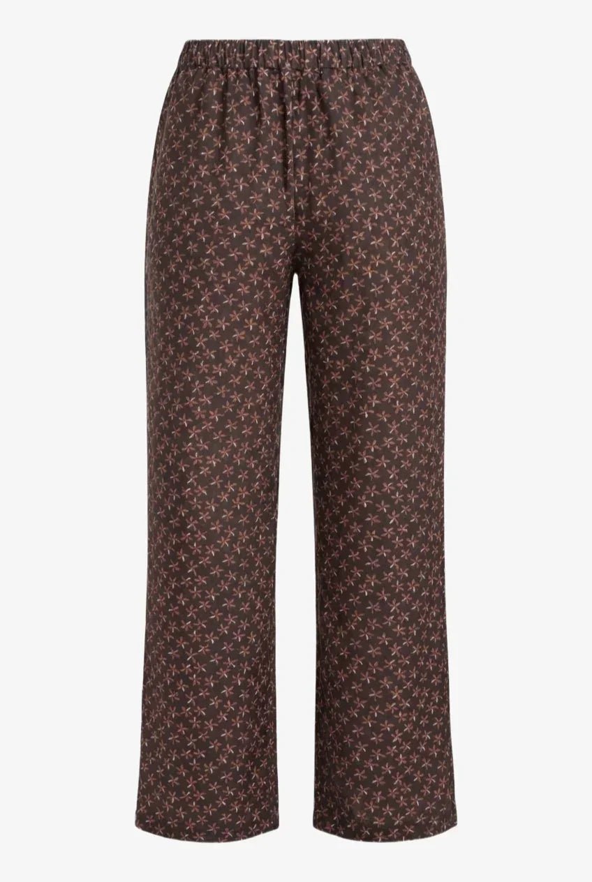 Printed Wide - Leg Pants - Carina - Babazzaro