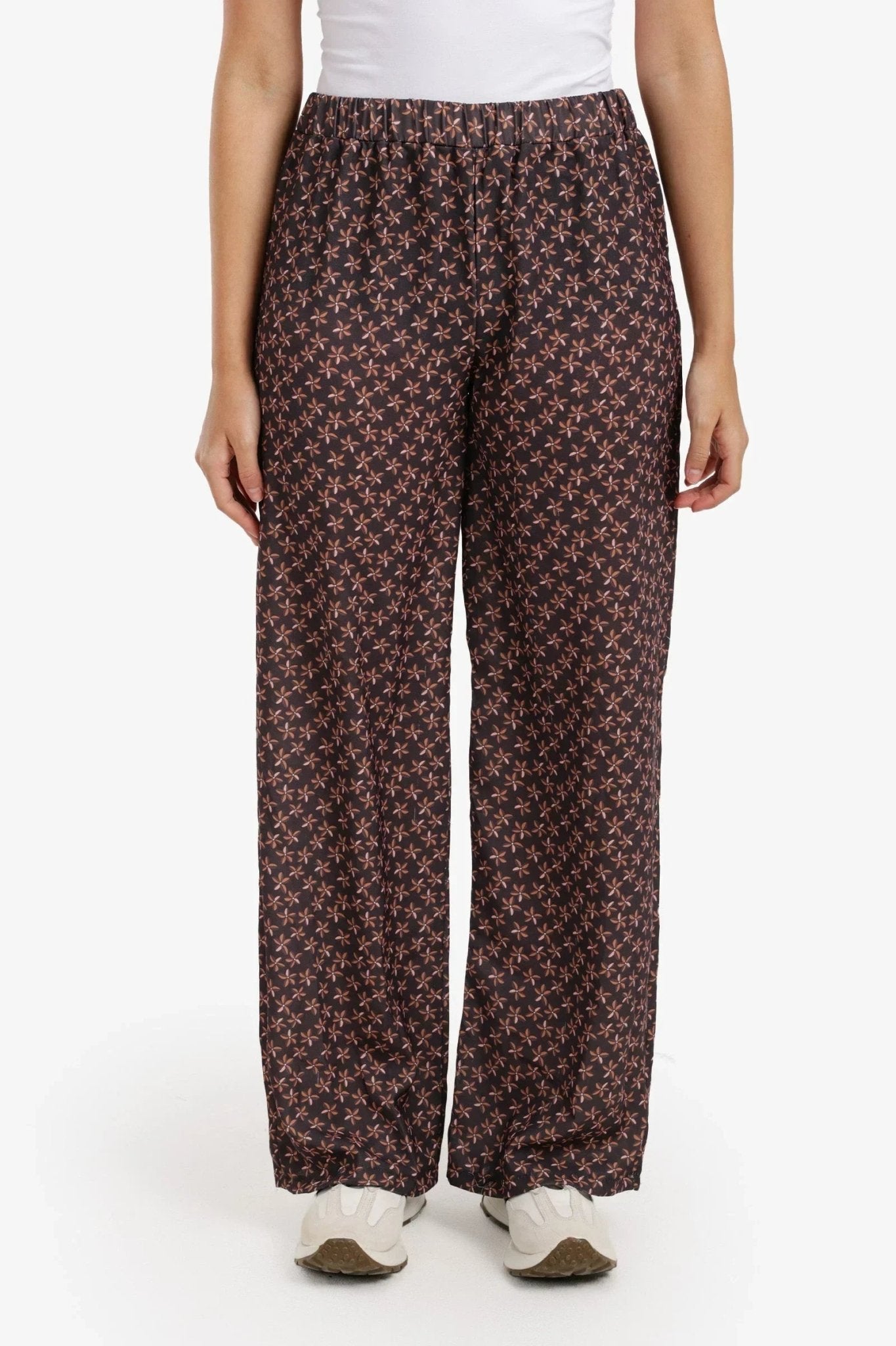Printed Wide - Leg Pants - Carina - Babazzaro