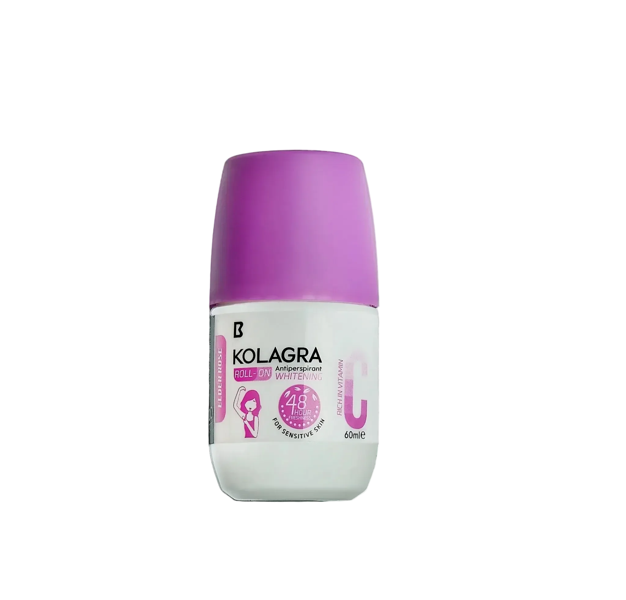 Biostream - Kolagra MulticolorWhitening Roll On Elder Rose 1