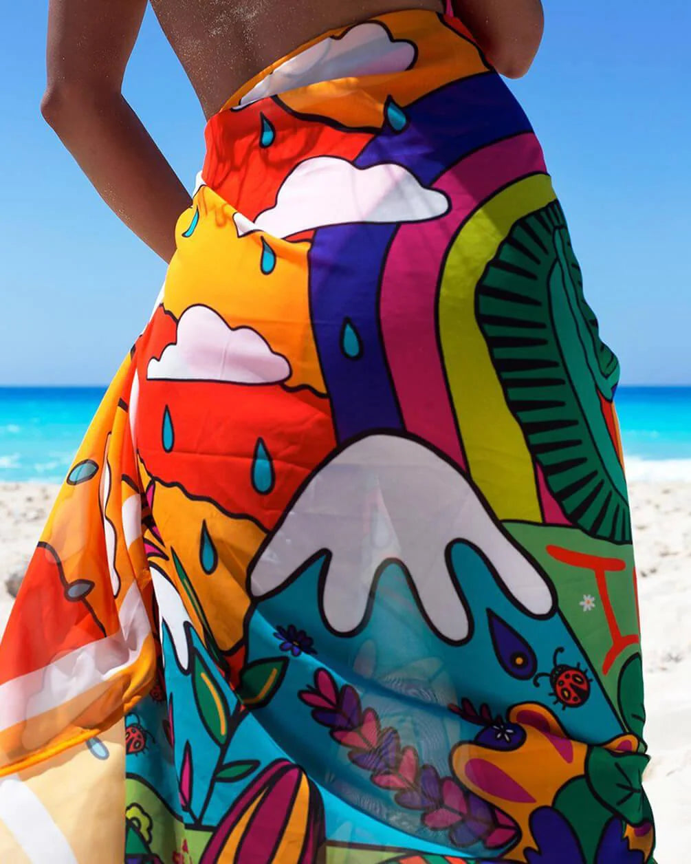 In your shoe - Rainforest Maxi Flowy Wraps 1