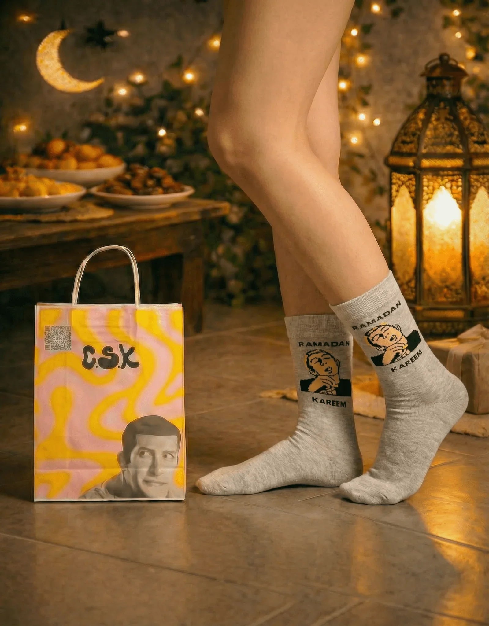 Ramadan Iftar - Comedy Socks - Babazzaro