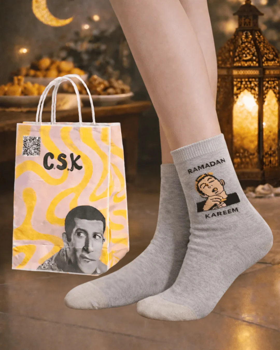 Ramadan Iftar - Comedy Socks - Babazzaro