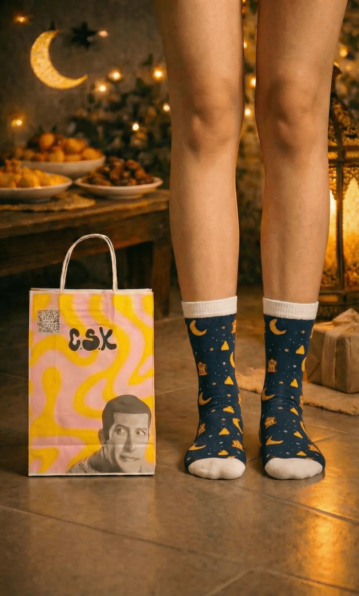 Ramadan Nights - Comedy Socks - Babazzaro