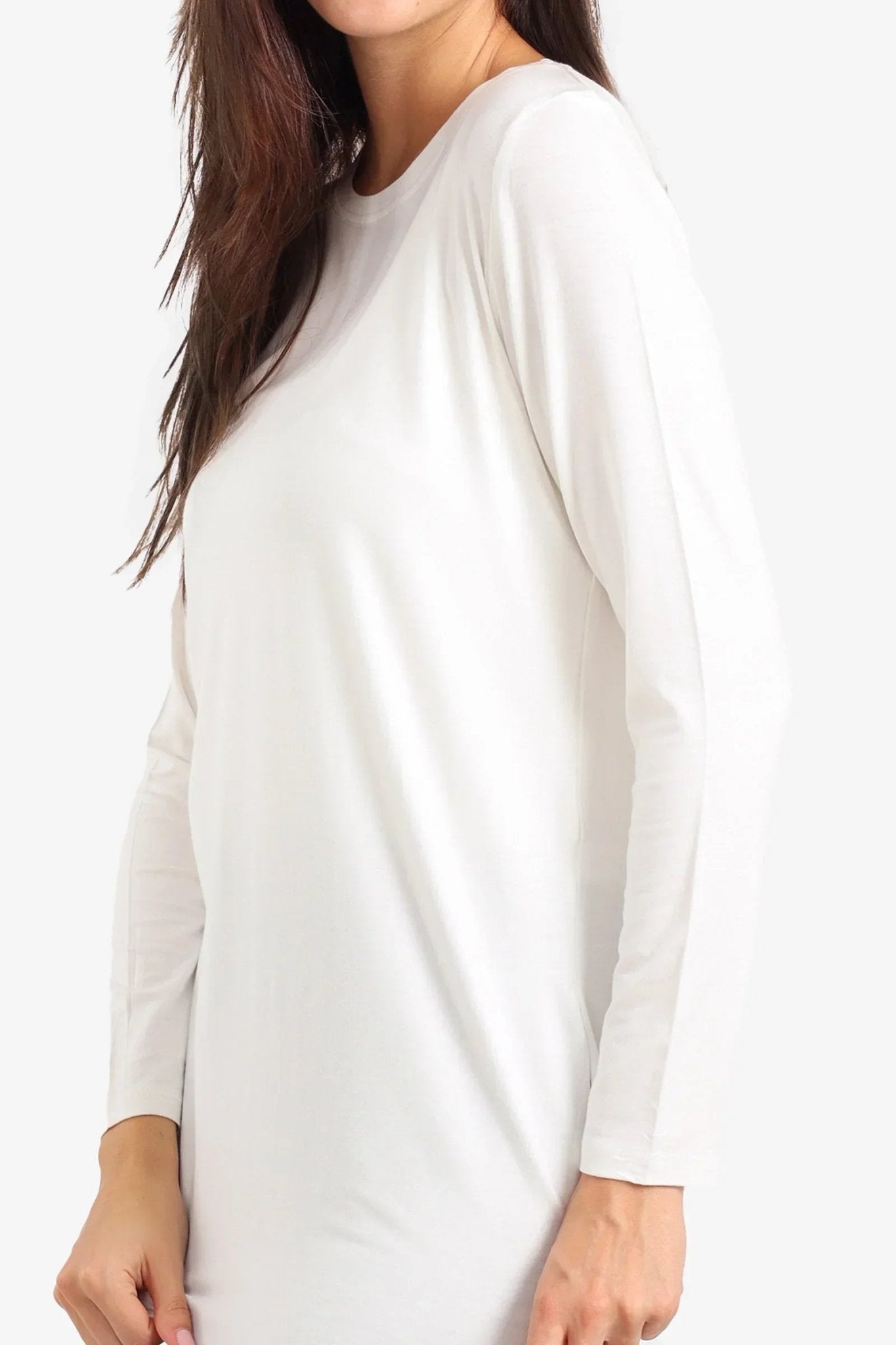 Relaxed Crew Neck T-Shirt - Carina - Babazzaro