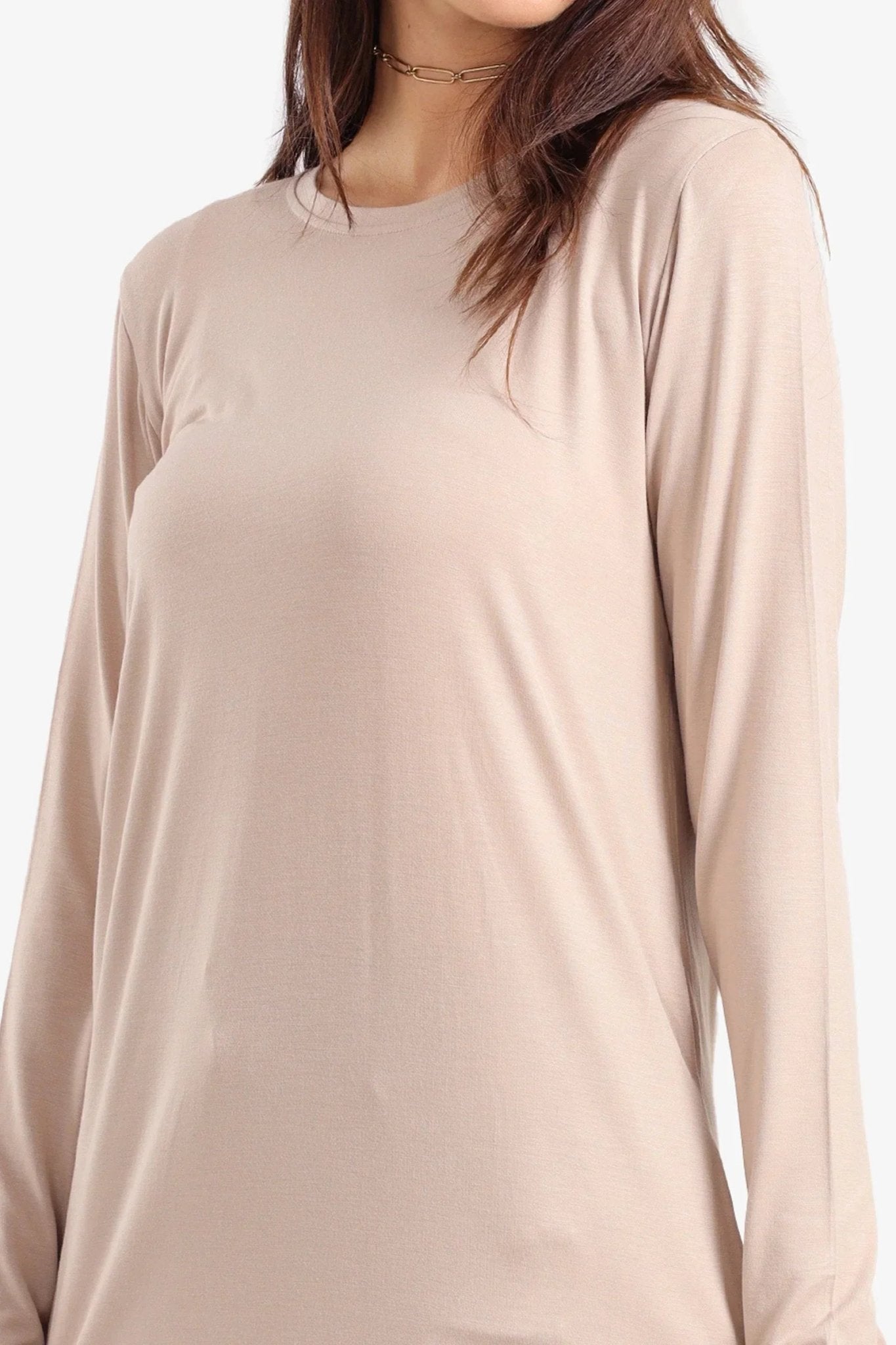 Relaxed Crew Neck T-Shirt - Carina - Babazzaro