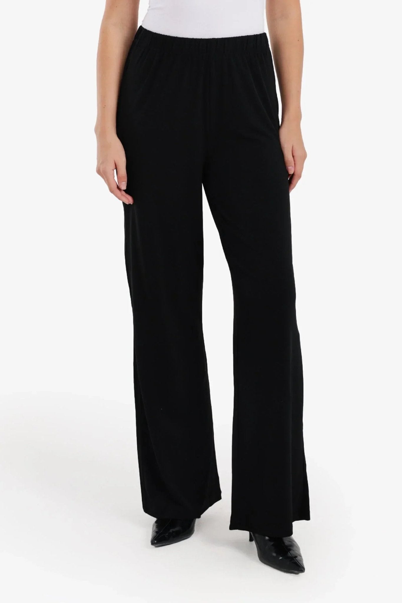 Relaxed Wide - Leg Pants - Carina - Babazzaro