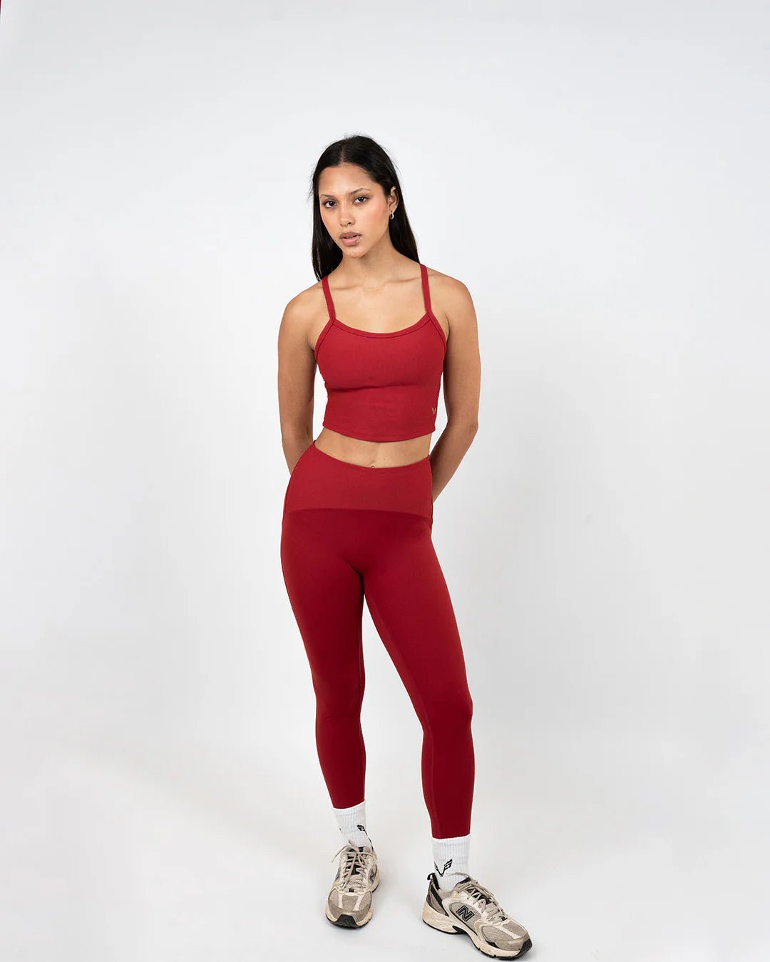 Ribbed Performance Set - Blood Red - Bfeerce - Babazzaro