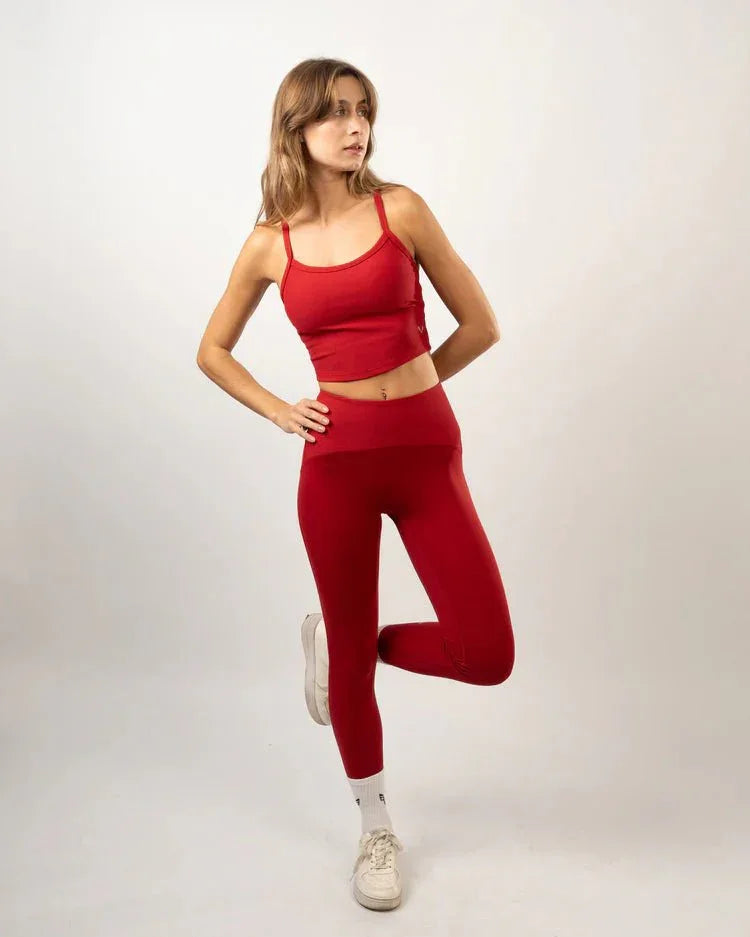 Ribbed Performance Set - Blood Red - Bfeerce - Babazzaro