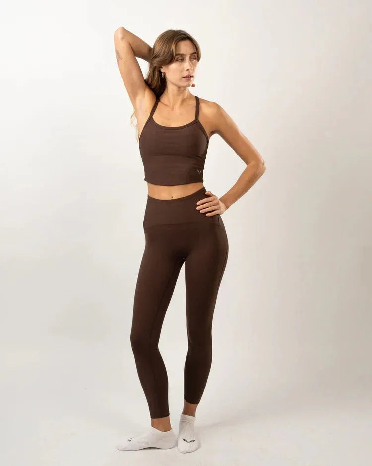 Ribbed Performance Set – Chocolate Brown - Bfeerce - Babazzaro