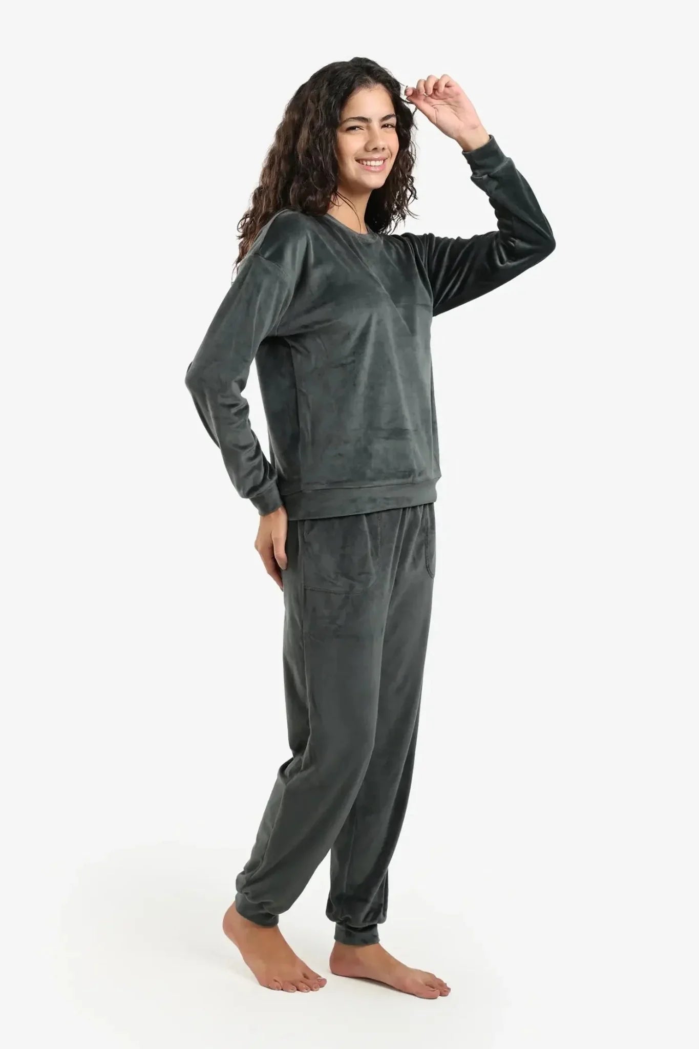 Round Neck Pyjama Set - Carina - Babazzaro