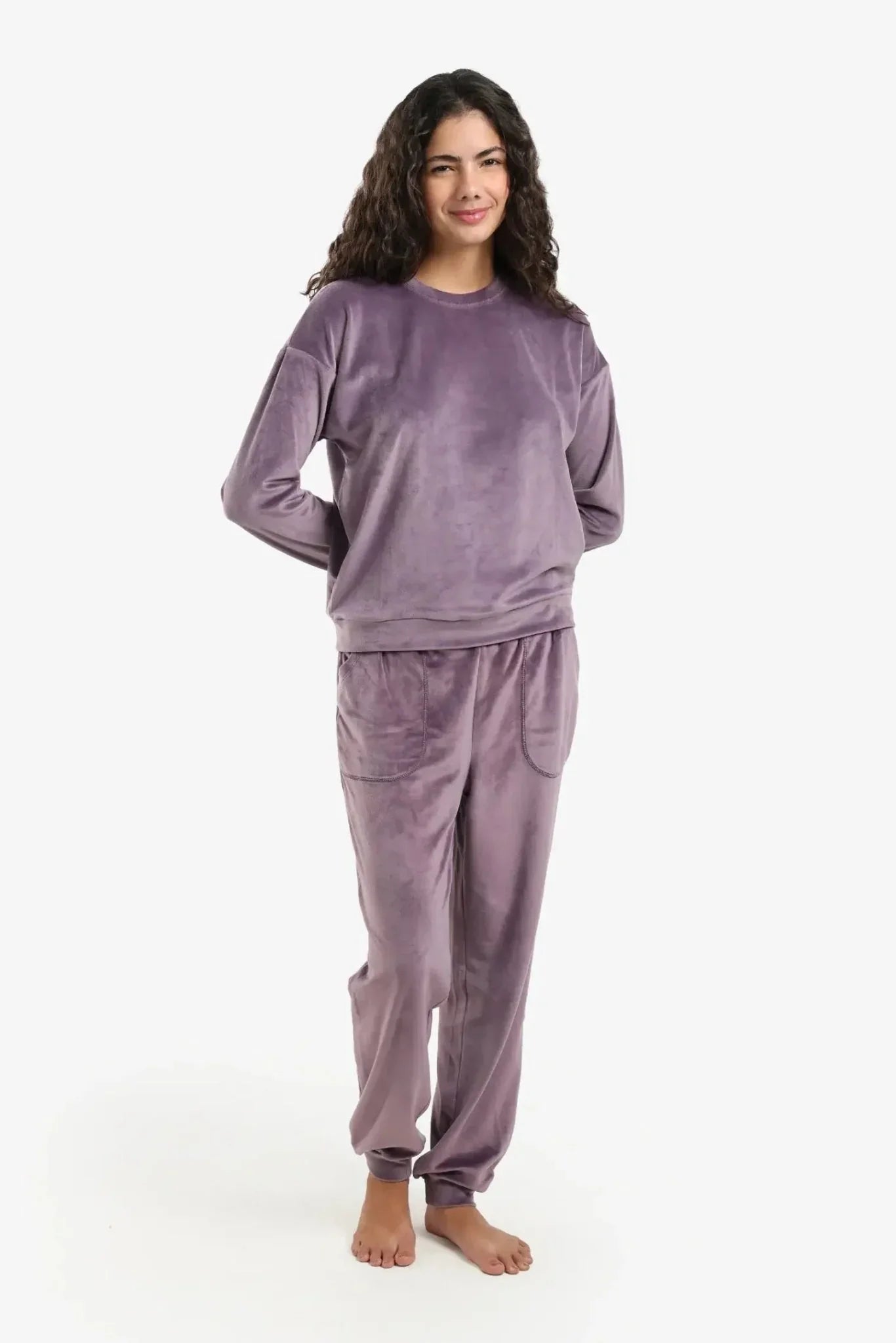 Round Neck Pyjama Set - Carina - Babazzaro