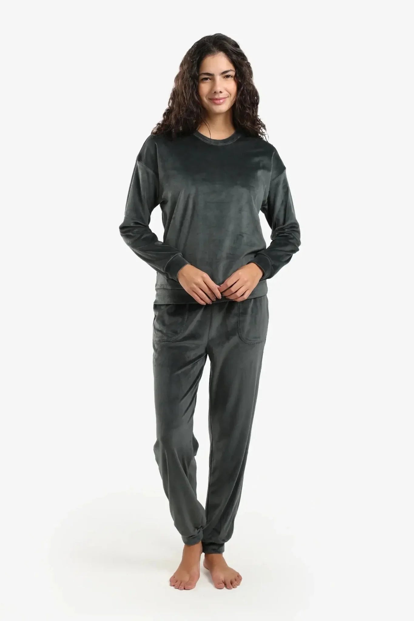 Round Neck Pyjama Set - Carina - Babazzaro