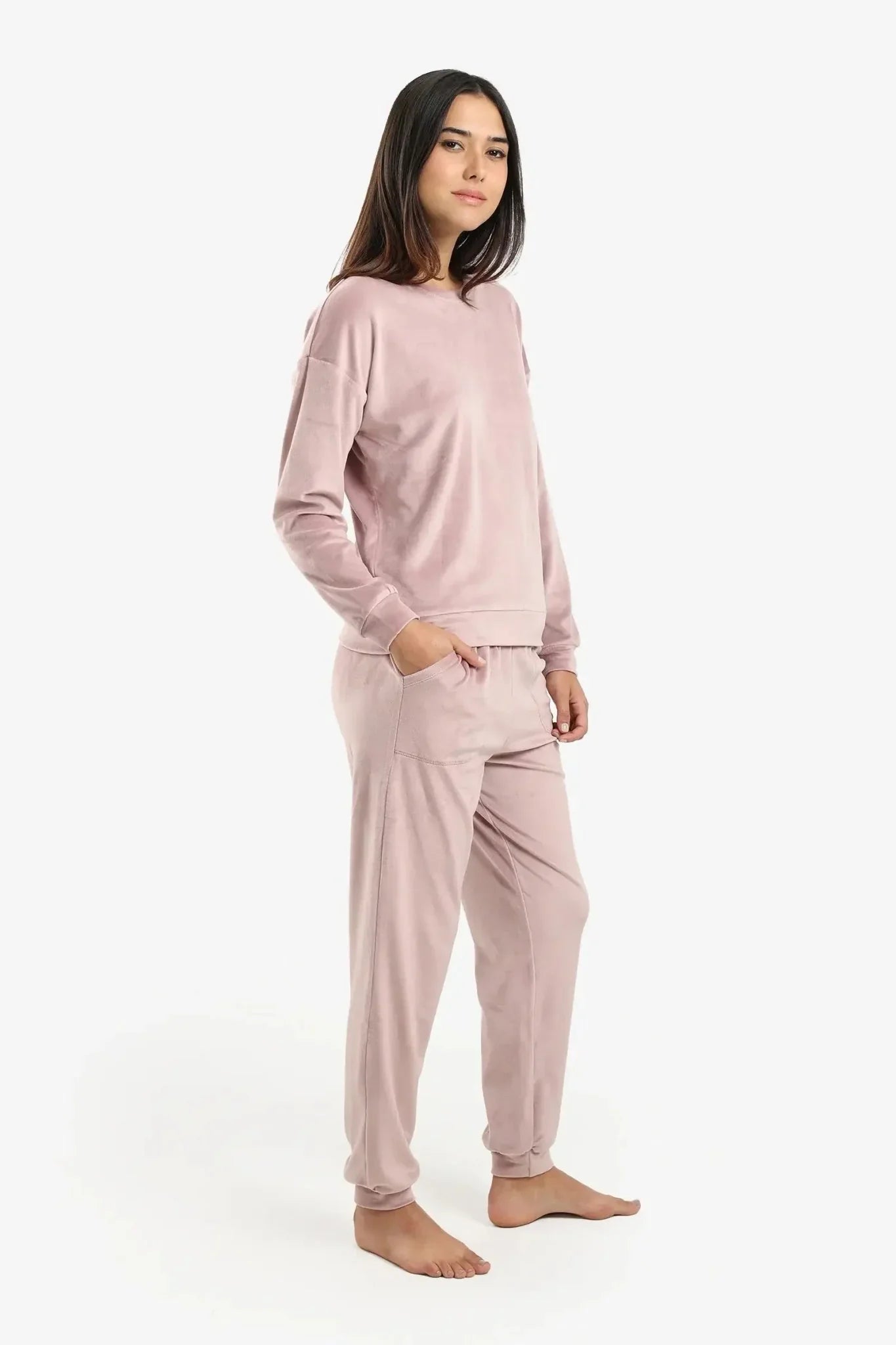 Round Neck Pyjama Set - Carina - Babazzaro