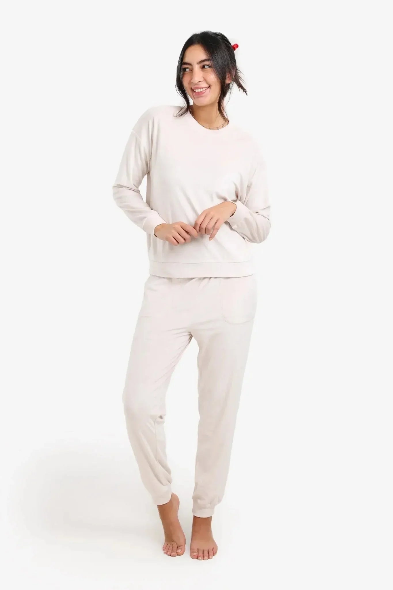 Round Neck Pyjama Set - Carina - Babazzaro