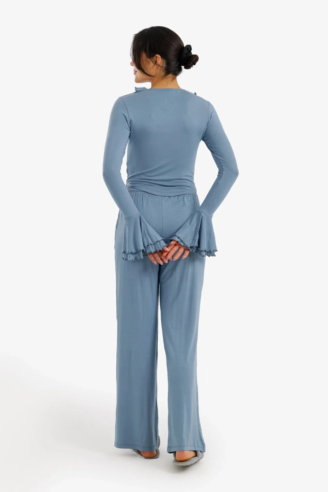 Ruffle - Trim Pyjama Set - Carina - Babazzaro